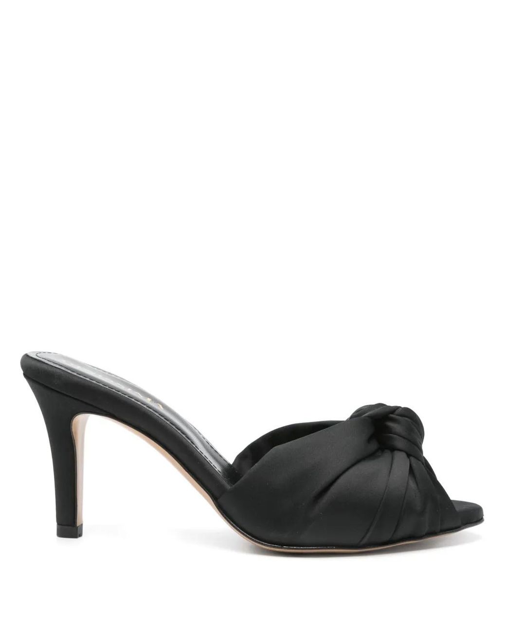 Ginissima Black Sofia Heeled Sandals