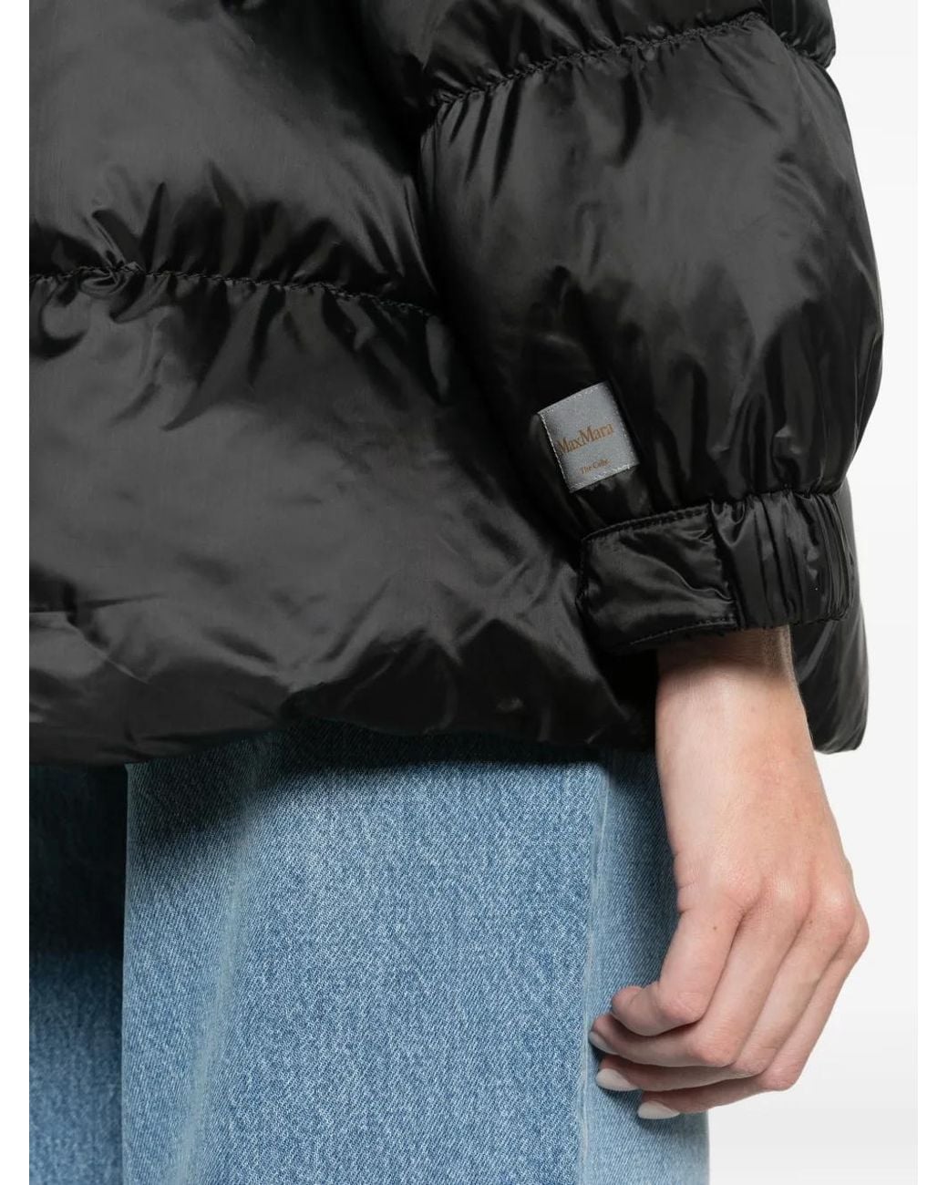 Max Mara Black Roomy Puffer Jacket