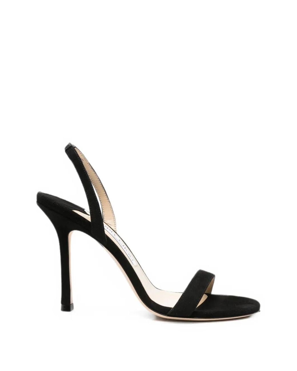 Jimmy Choo Black Jenn Slingback Sandals