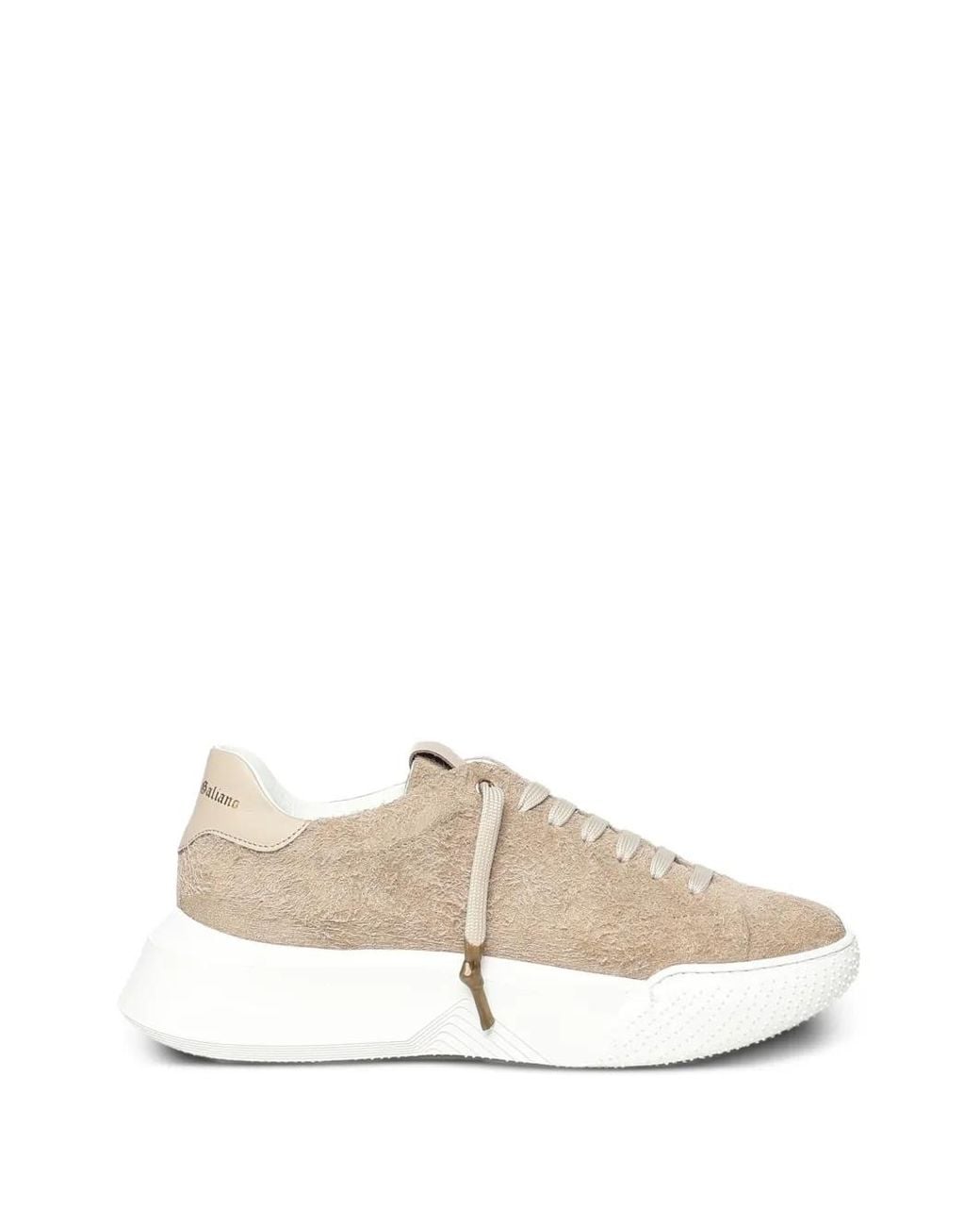 Giuliano Galiano White Nemesis Suede Sneakers for men