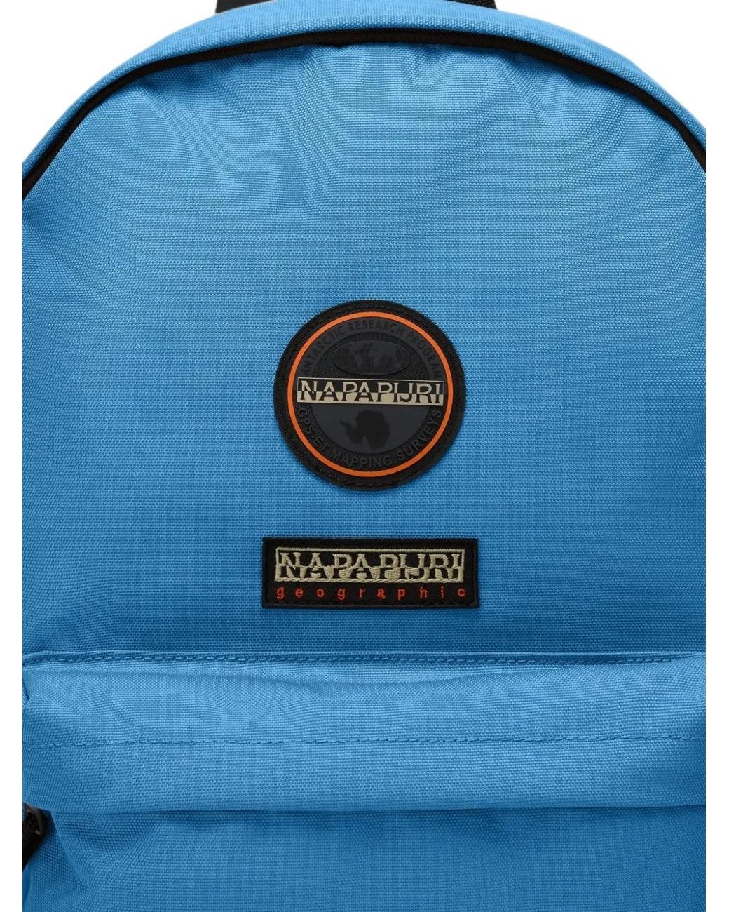 Napapijri Blue Voyage Logo-Patch Backpack