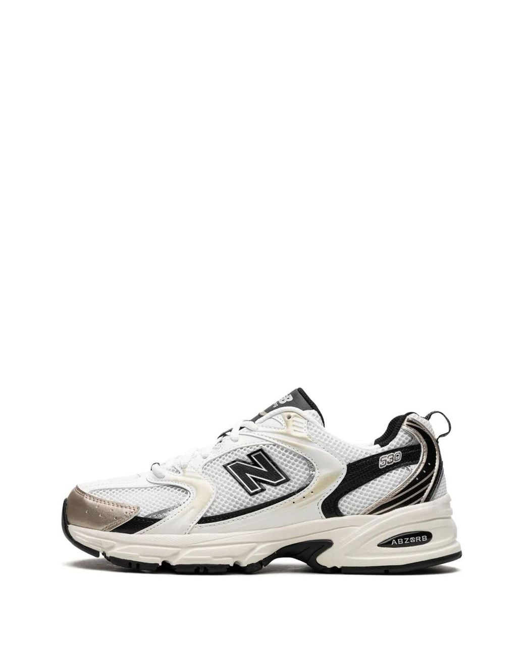 New Balance White 530 Low-Top Sneakers