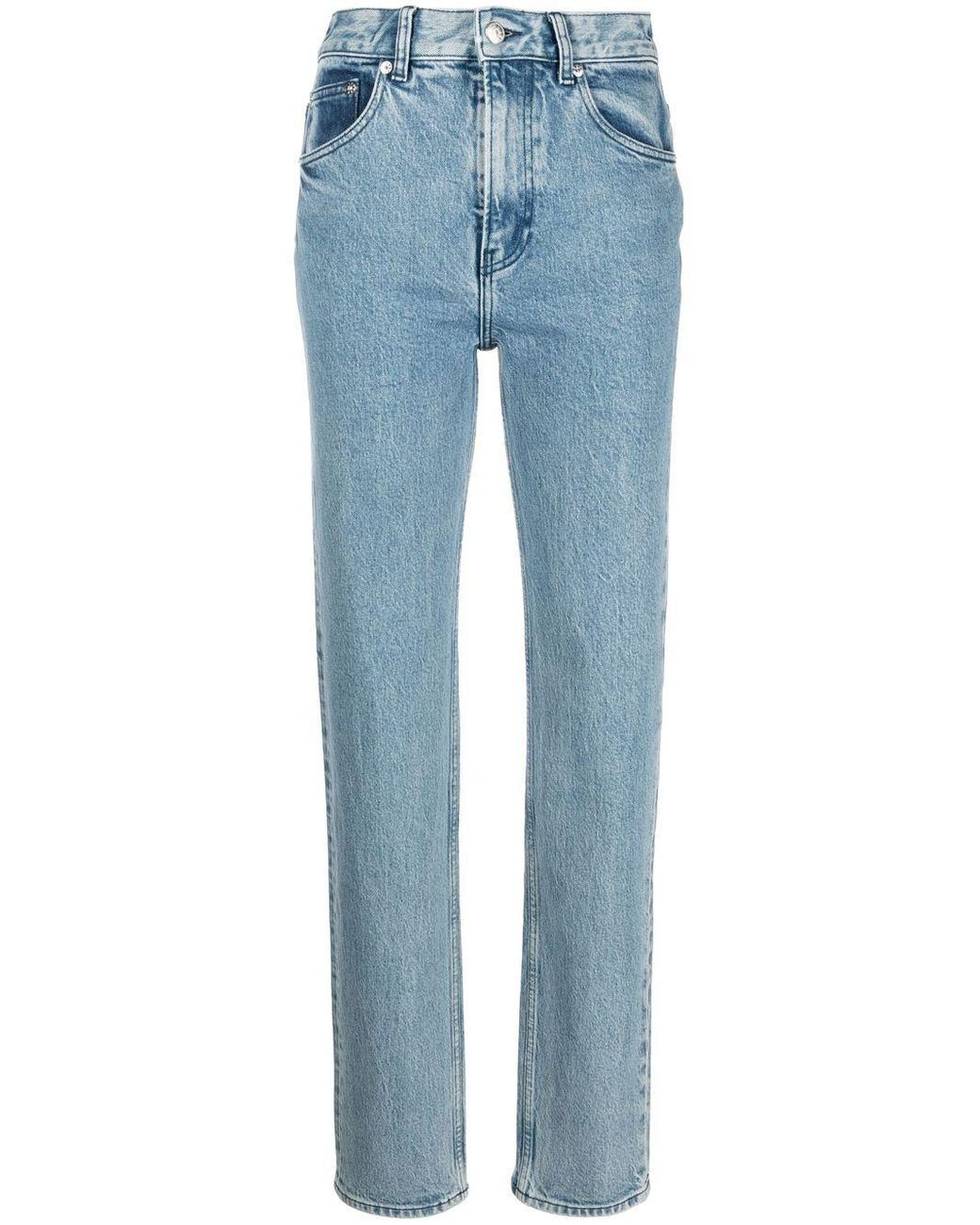 Filippa K Mid-rise Tapered Jeans in Blue | Lyst