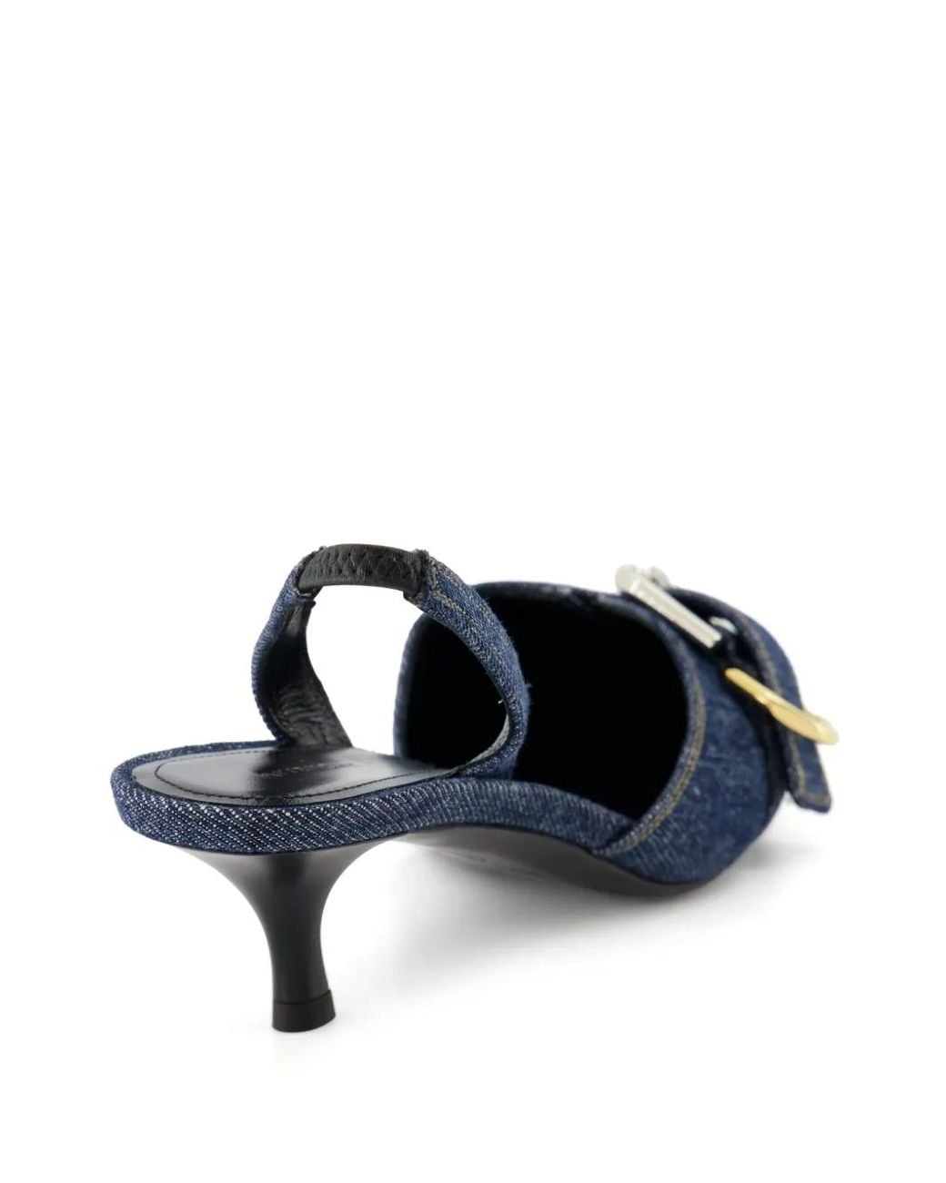 Givenchy Blue Denim Voyou Pumps