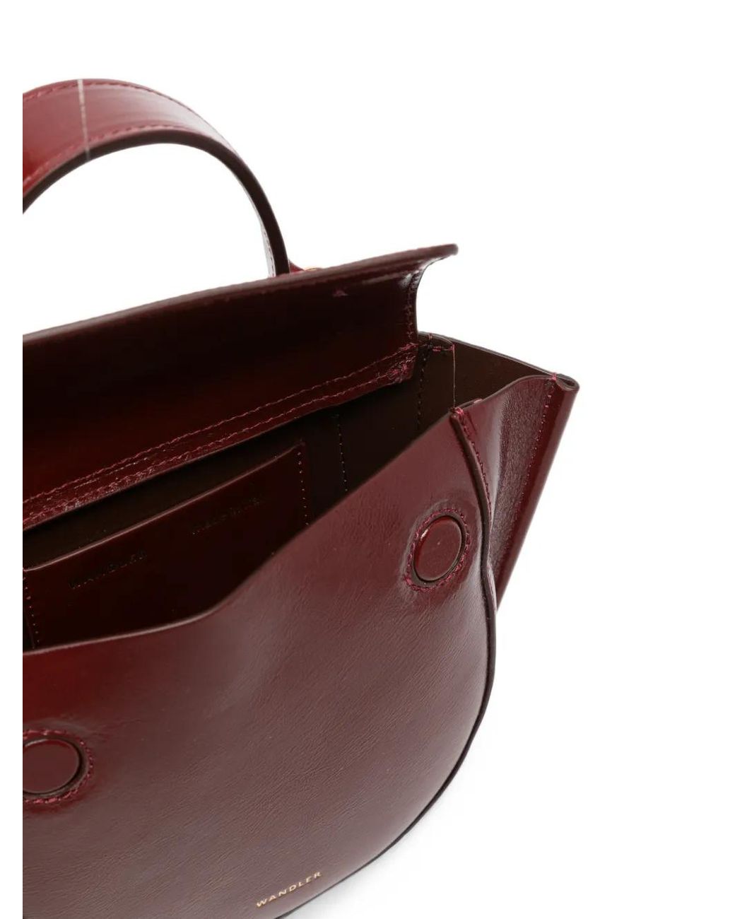 Wandler Red Sac Cabas En Cuir