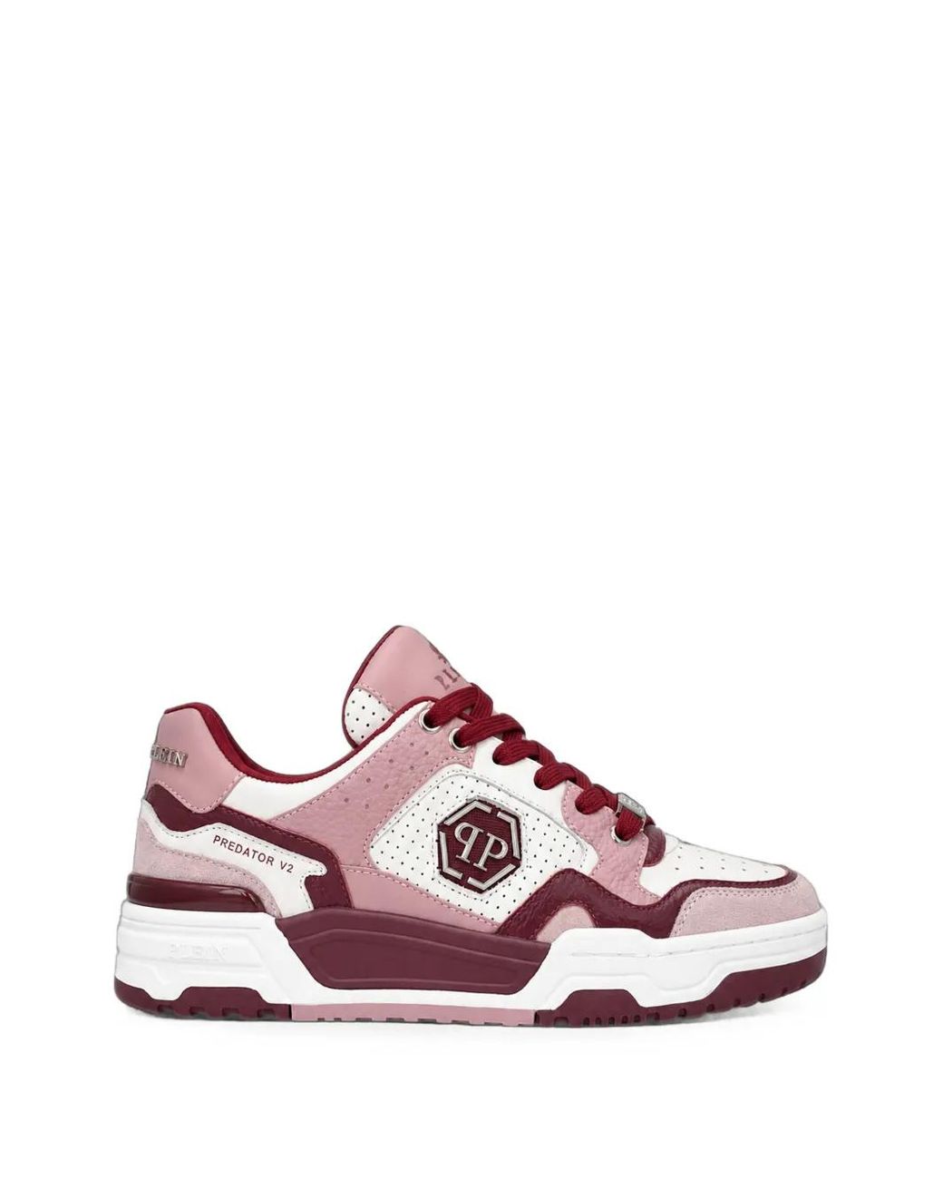 Philipp Plein Pink Baskets Basses Predator V2