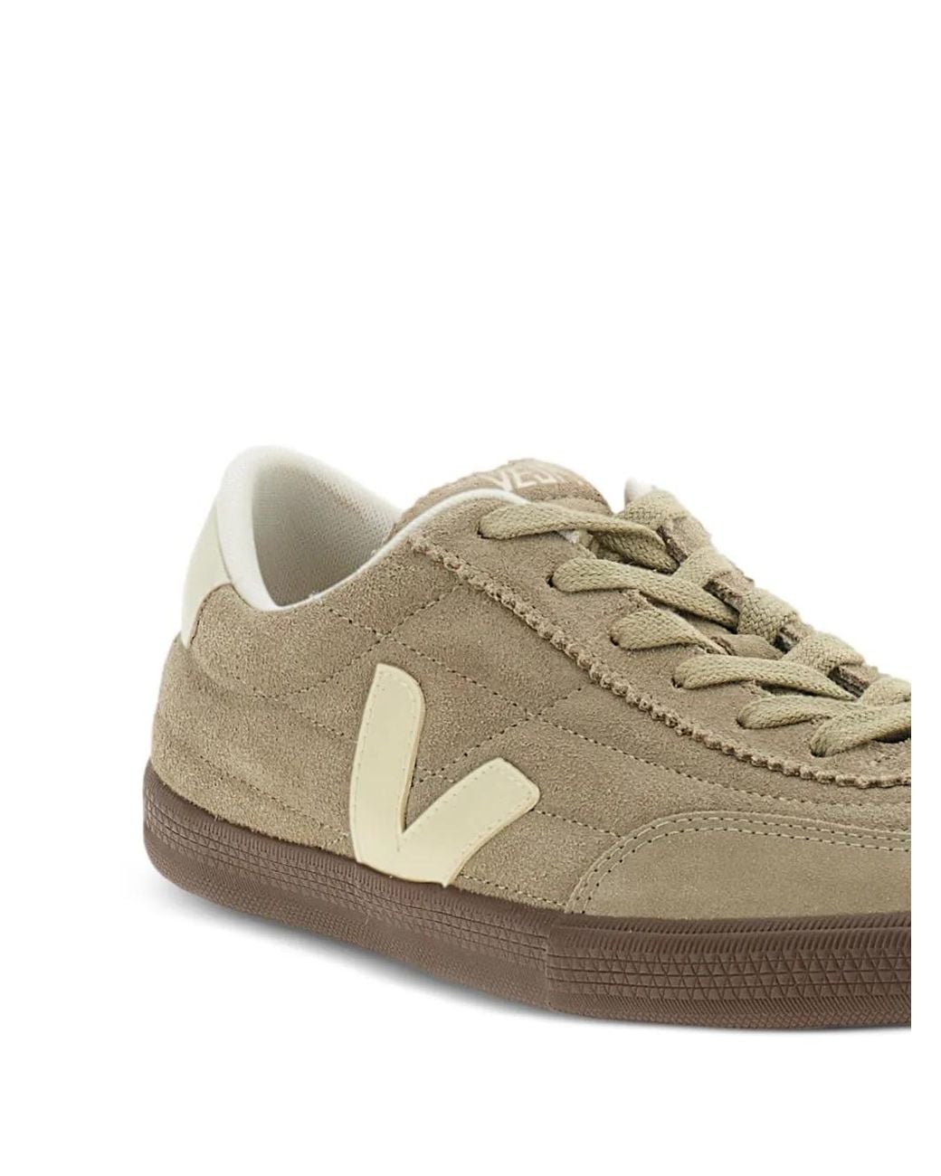 Veja Natural Panenka Suede Logo-Patch Sneakers for men