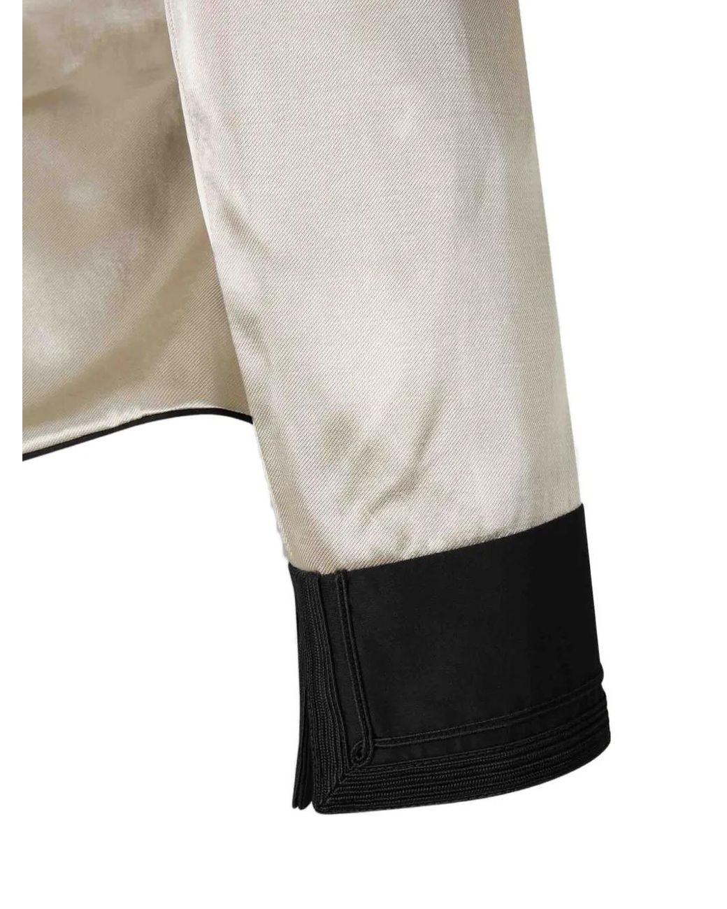 Chloé Natural Tailored Silk Jacket