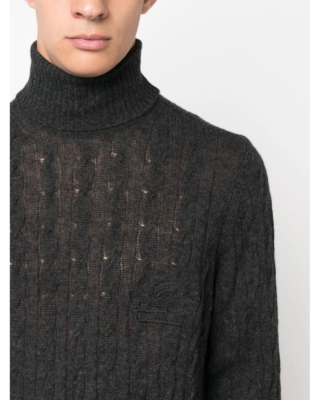 Etro Black Sweater for men