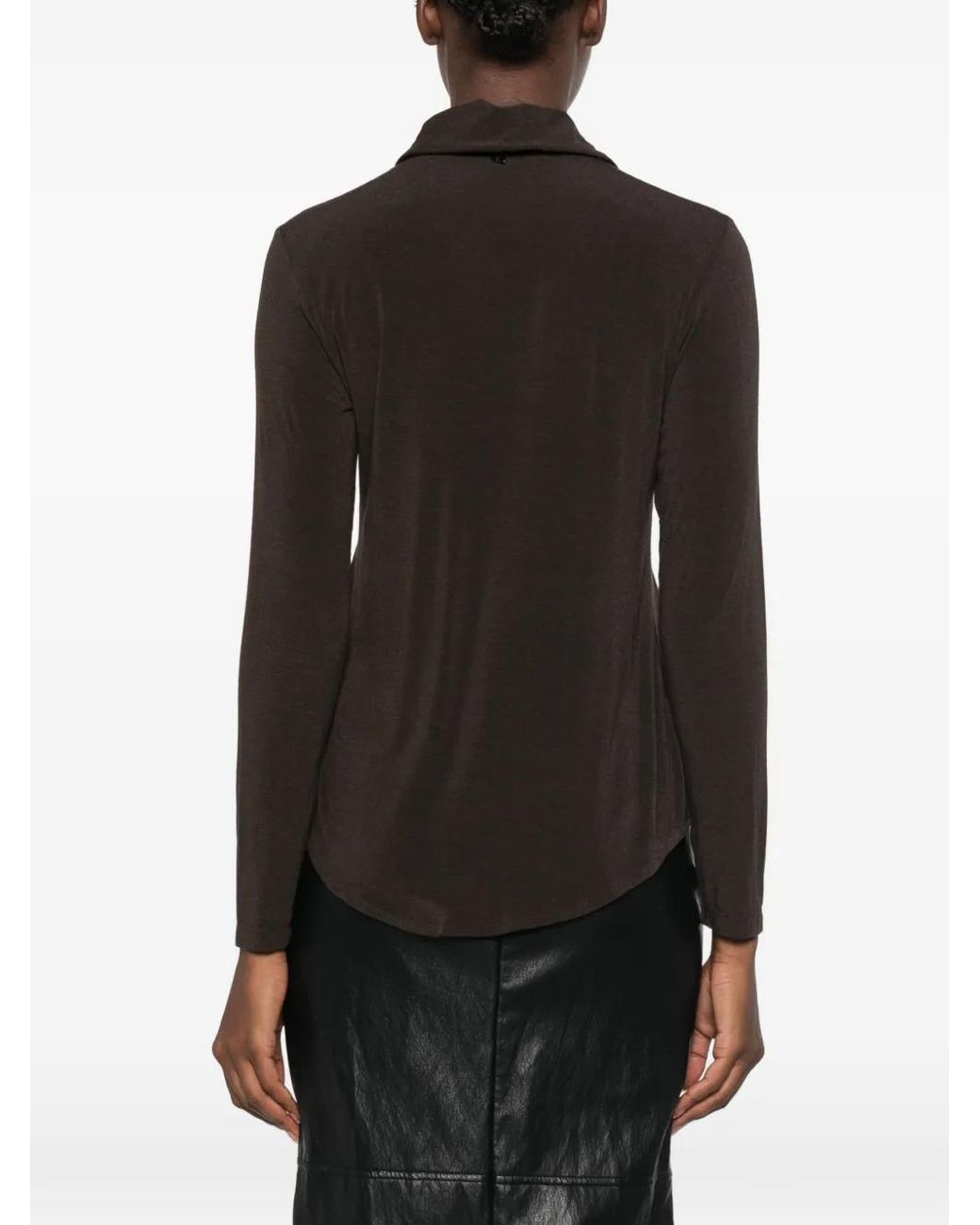 Dixie Black Long-Sleeve Button-Up Shirt