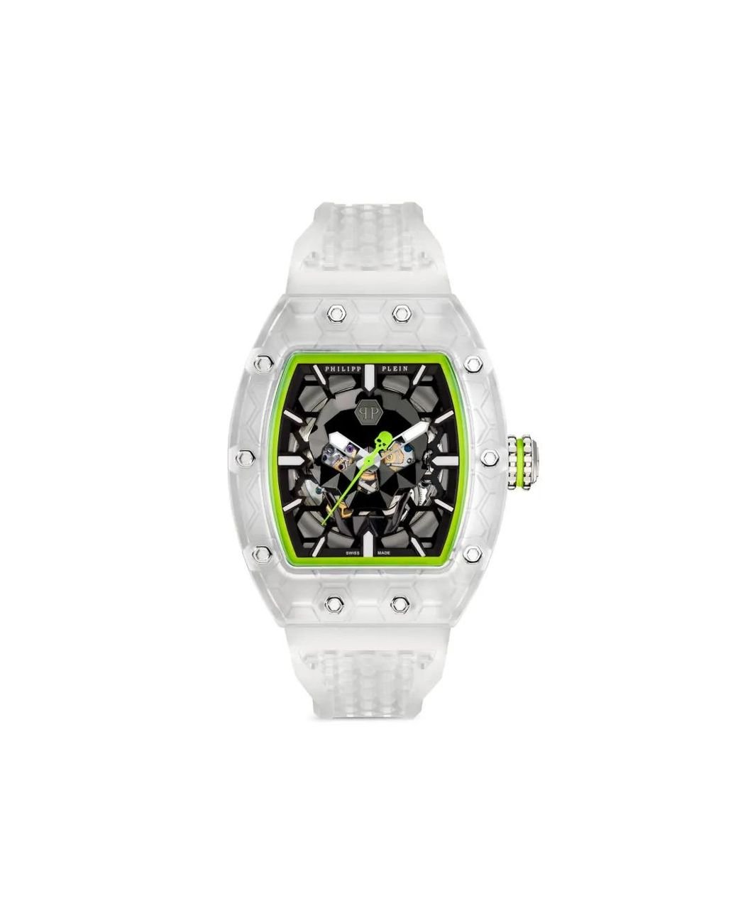 Philipp Plein Crypto King Fro$T Glacier 55Mm in White for Men | Lyst UK