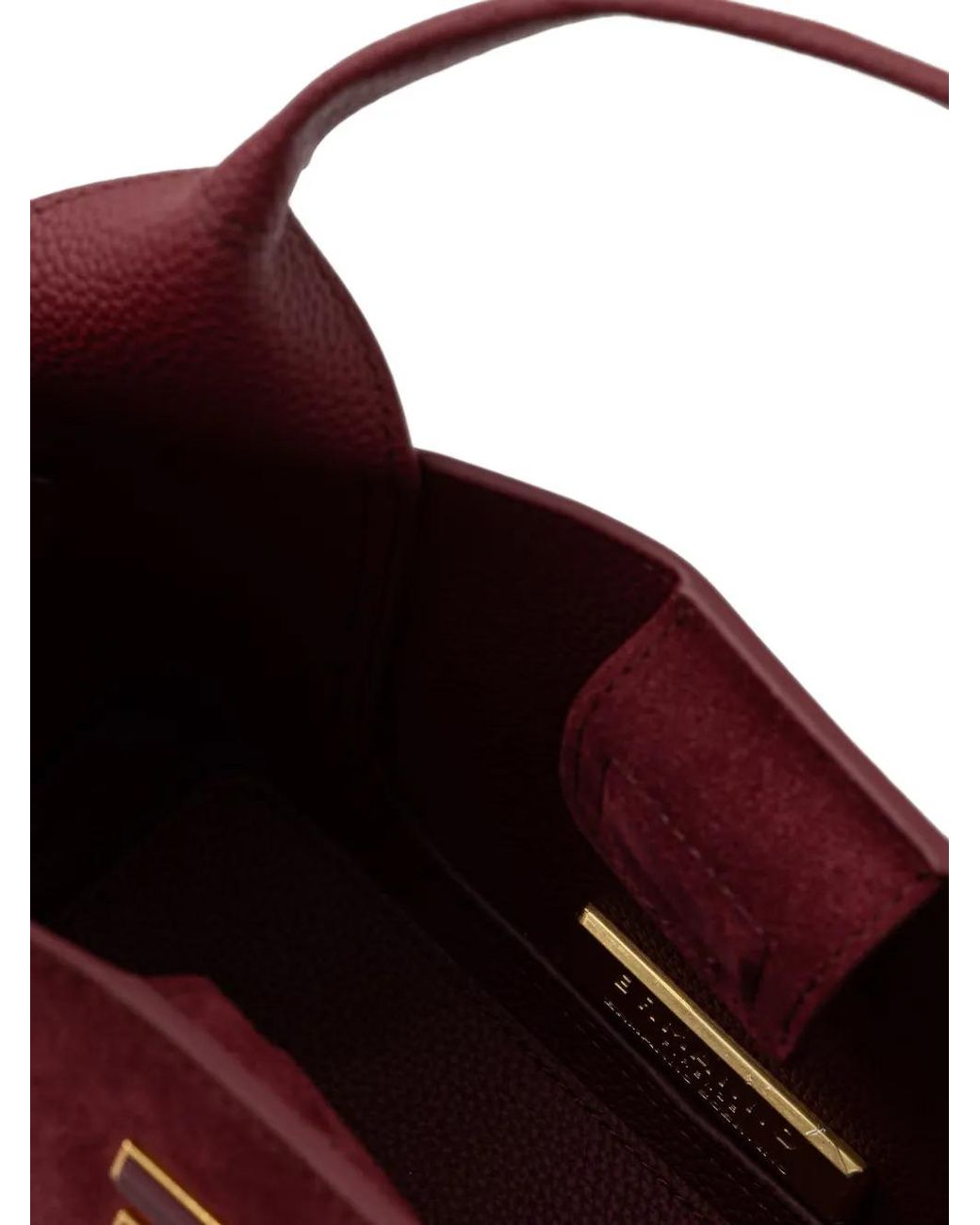 ERMANNO FIRENZE Purple Two-Way Tote Bag