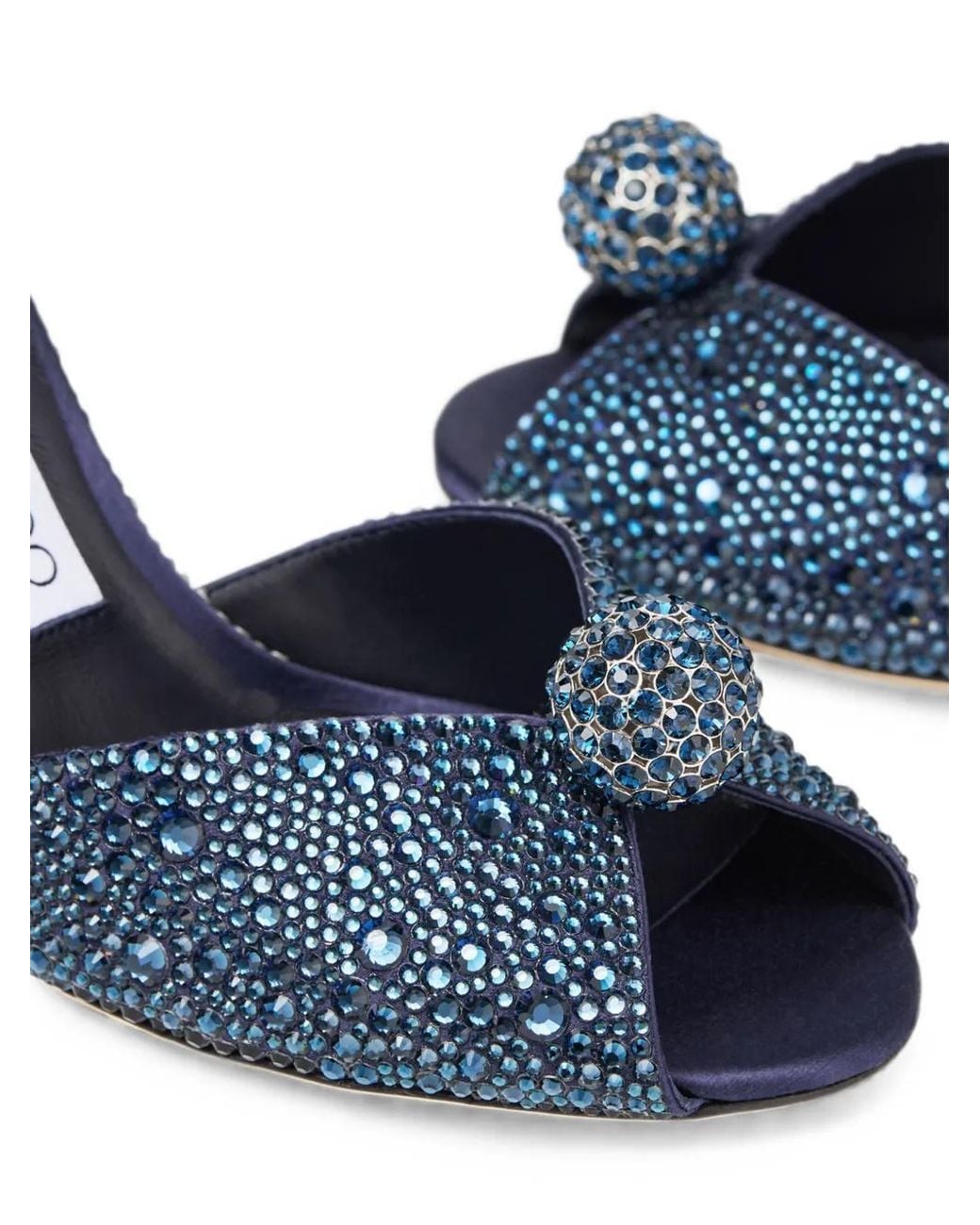 Jimmy Choo Blue Sandales Sacora 85