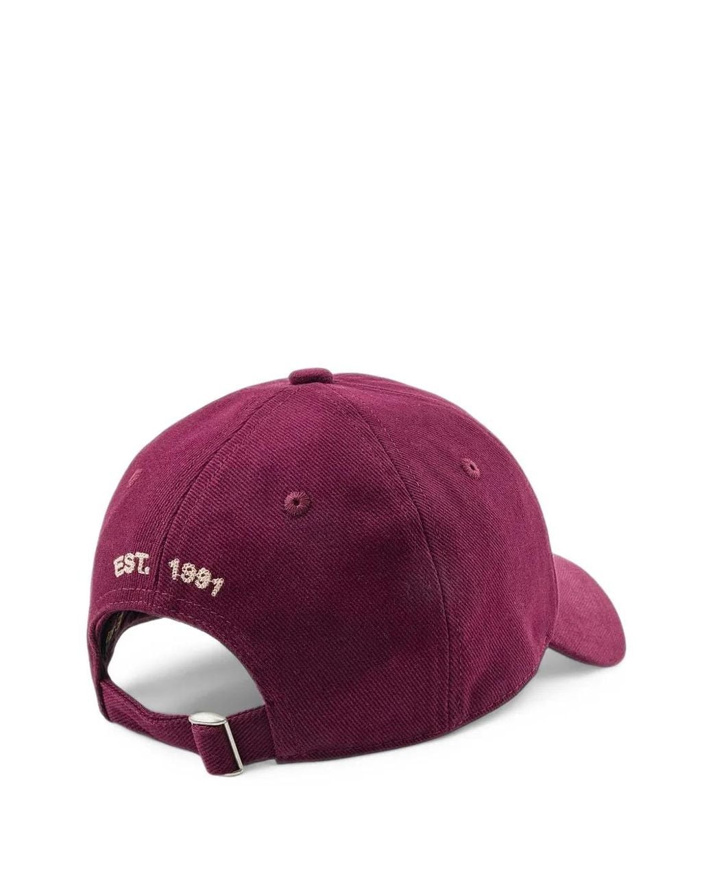 Evisu Purple Logo-Patch Baseball Cap