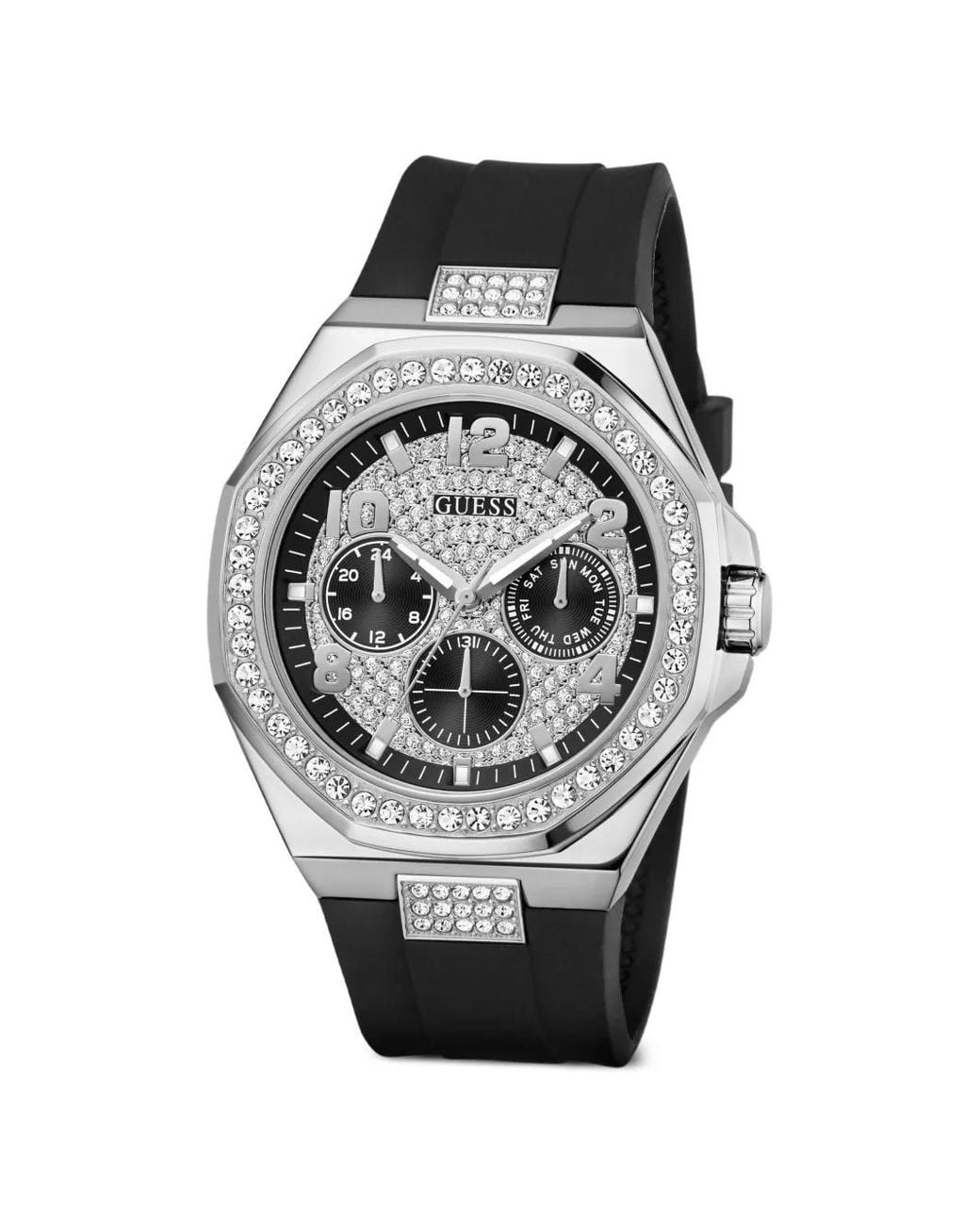 Guess Gray Montre New Royalty 46 Mm for men