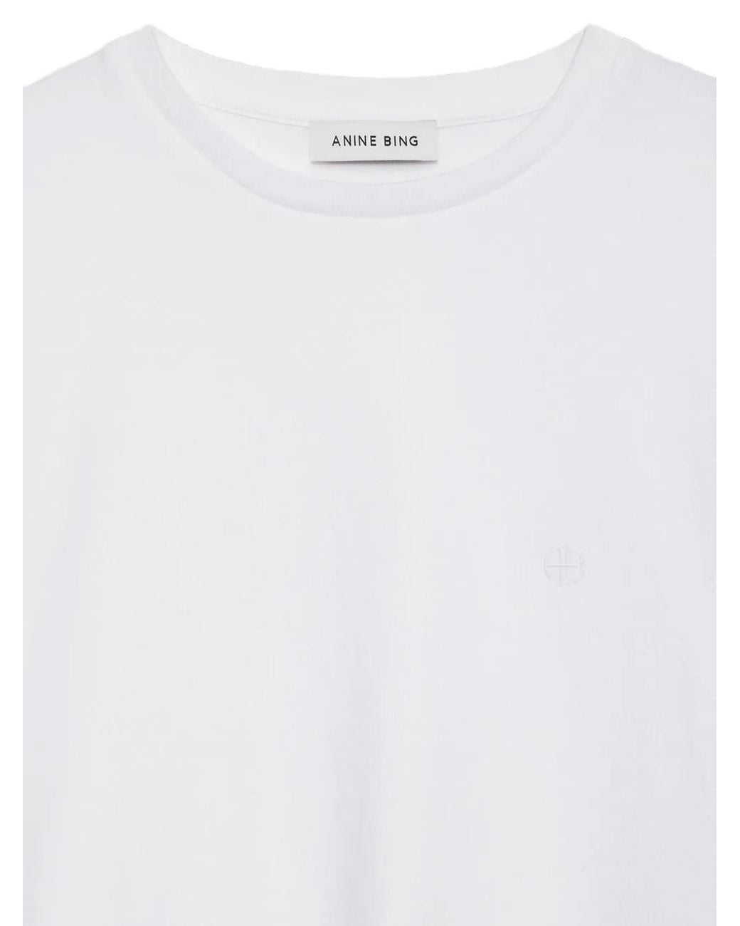 Anine Bing White T-Shirt Shelley