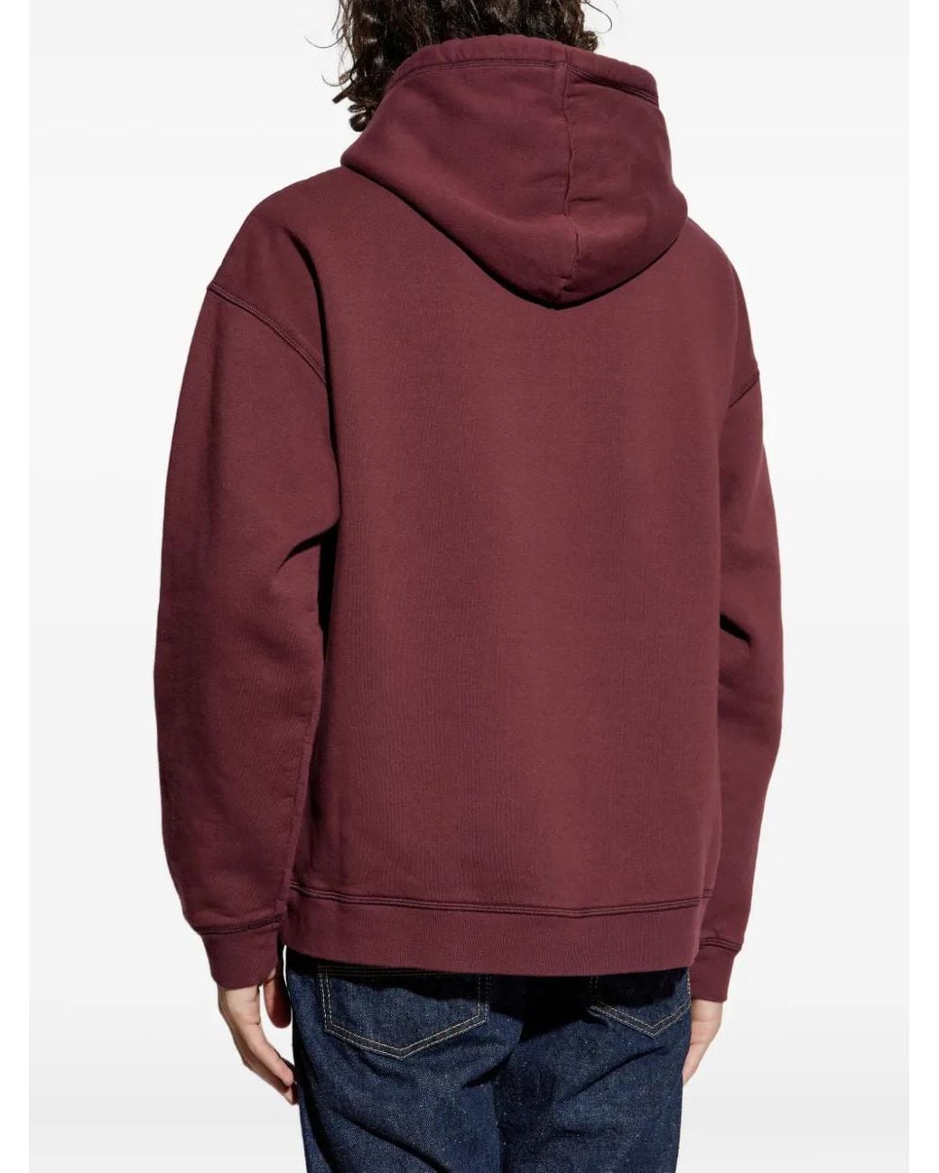 DSquared² Red Sweatshirt With Logo for men