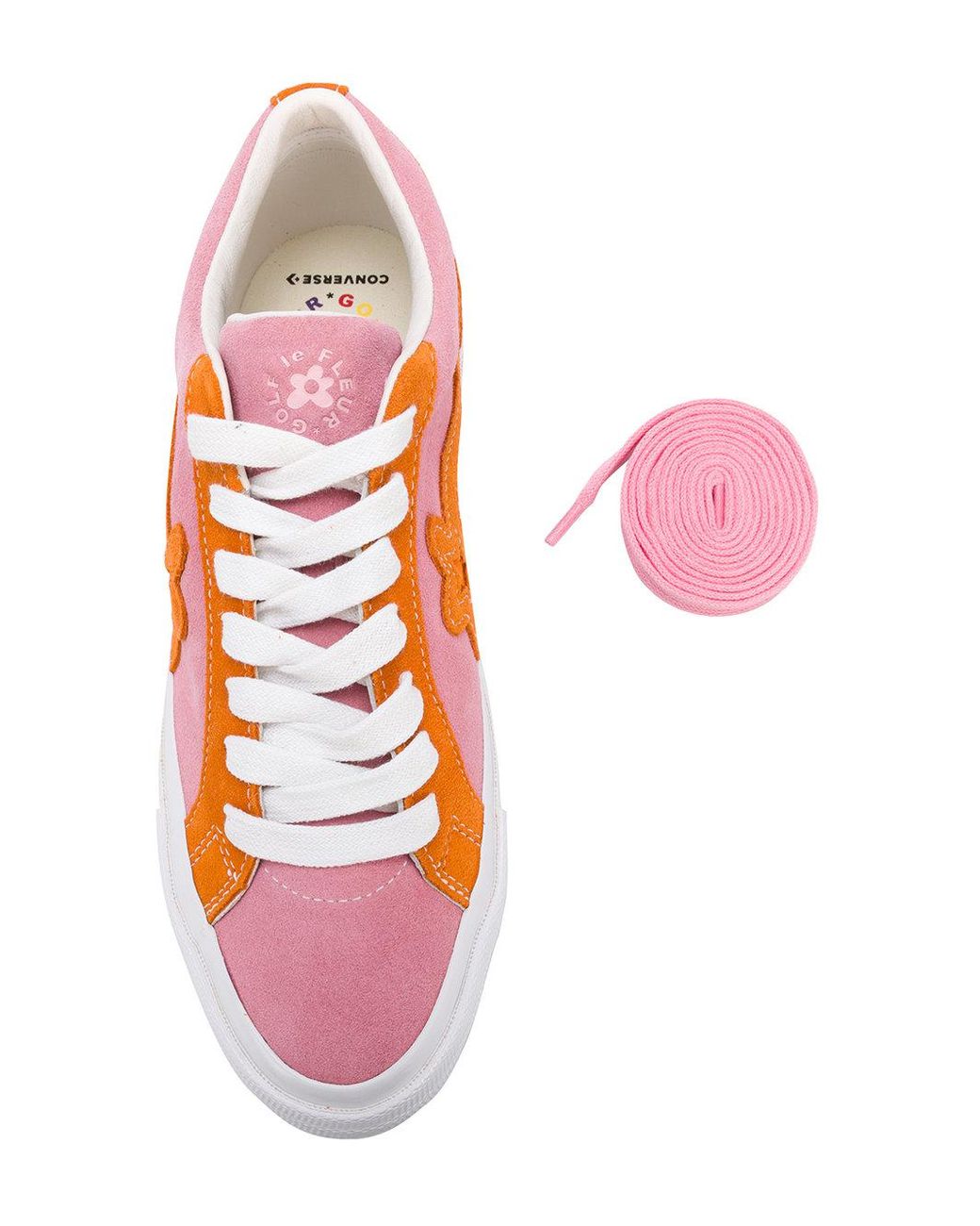 Converse Floral Embellished Sneakers in Pink | Lyst