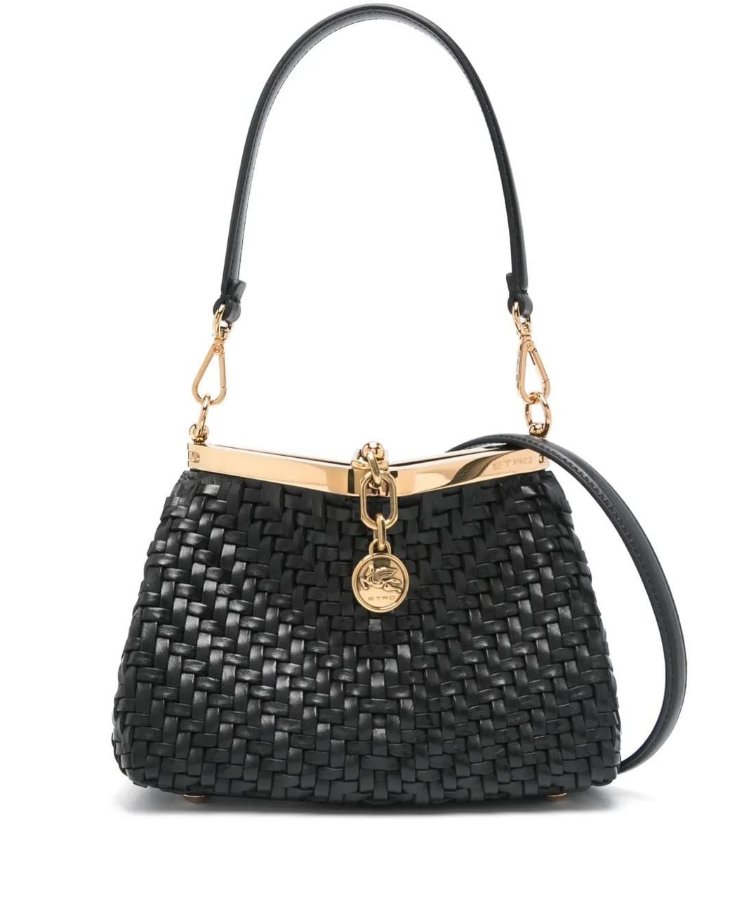 Etro Black Mini Schultertasche