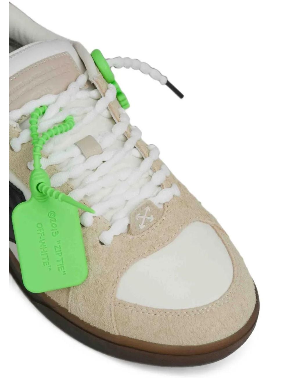 Off-White c/o Virgil Abloh Green Arrows-Patch Sneakers for men