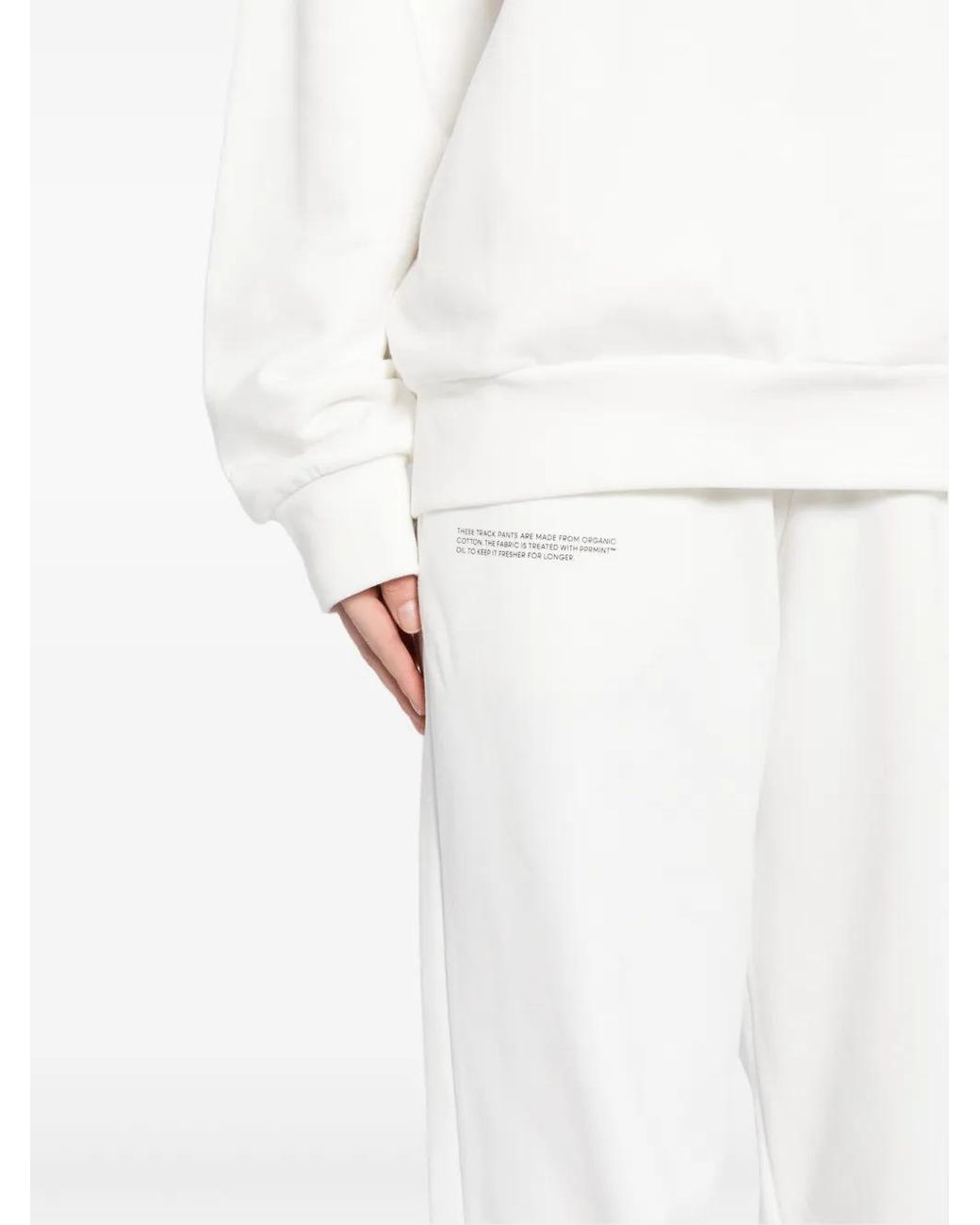 PANGAIA White 365 Midweight Track Pants