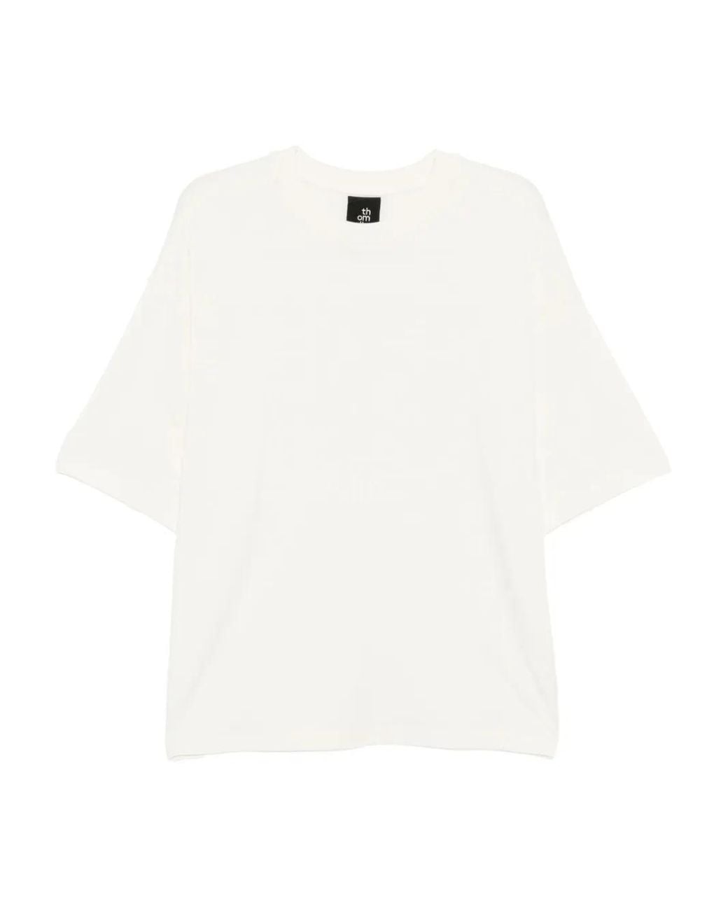 Camiseta Stretch Thom Krom de hombre de color White