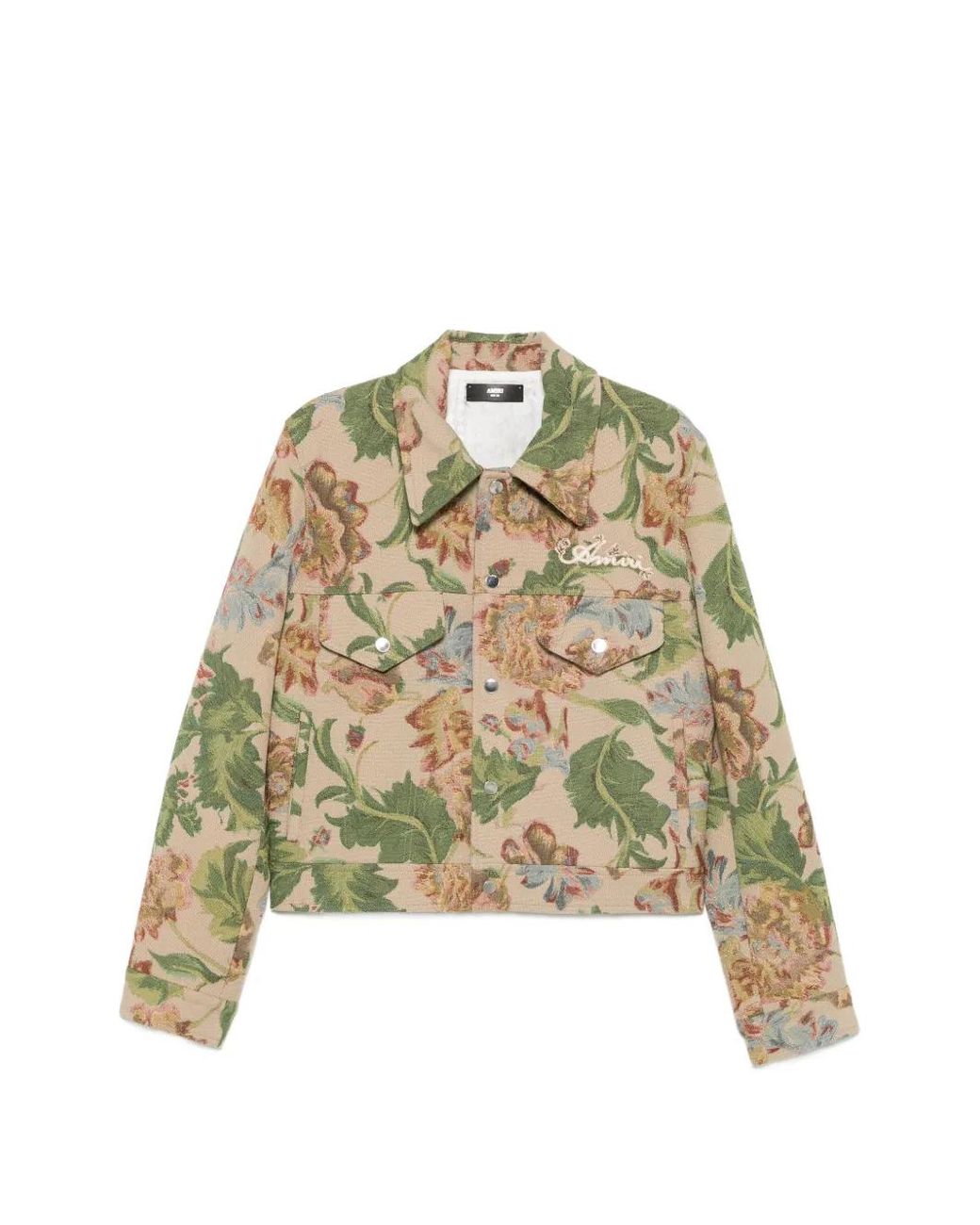 Amiri Multicolor Floral Tapestry Jacket for men