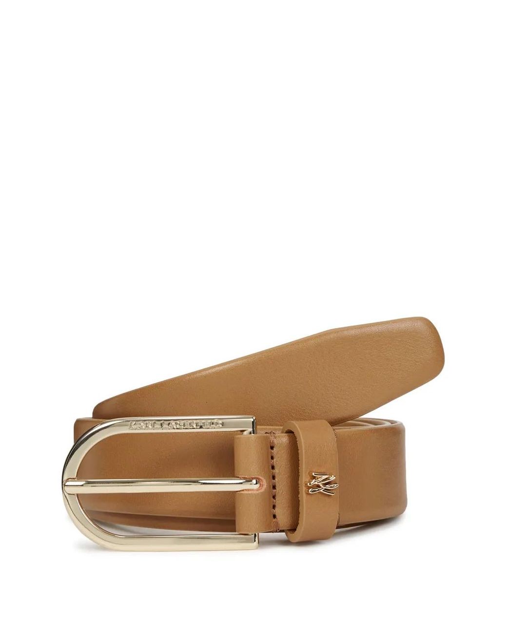 Karl Lagerfeld Brown K/Autograph Belt