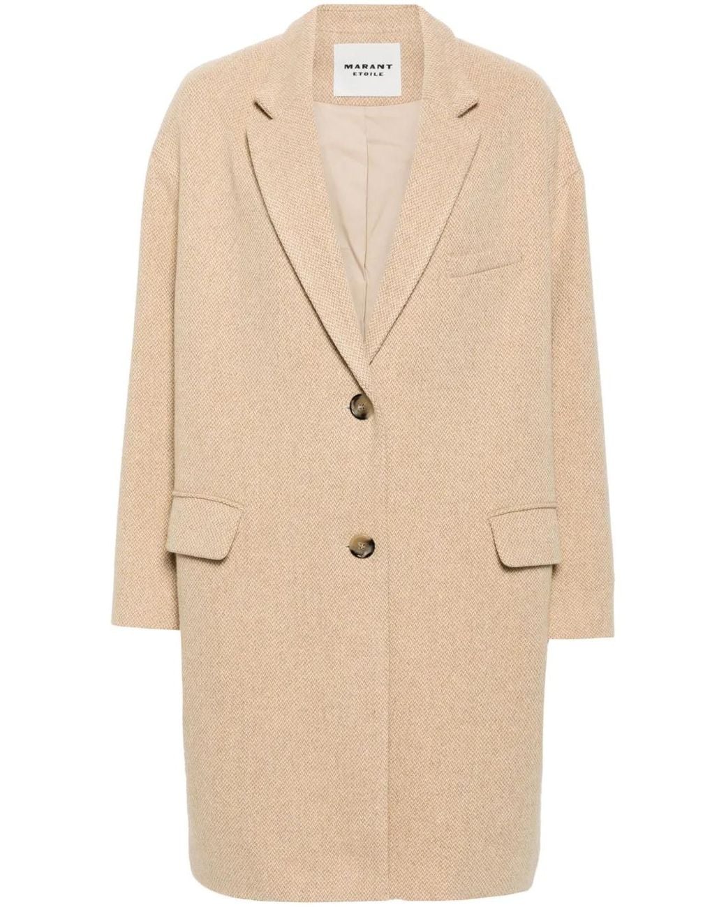 Isabel Marant Natural Limiza Coat