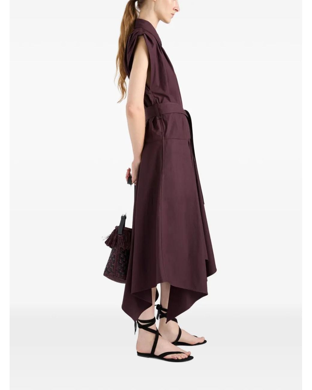 Proenza Schouler Purple Adinna Dress
