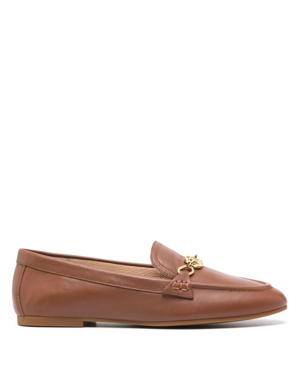 ralph lauren suede loafers womens