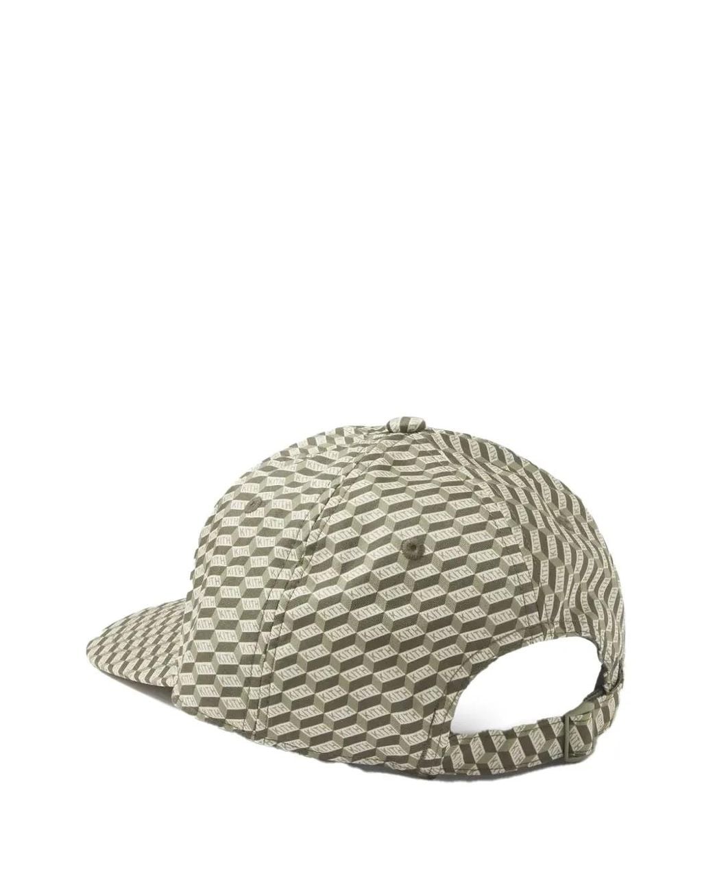 Kith White Monogram-Print Cap for men