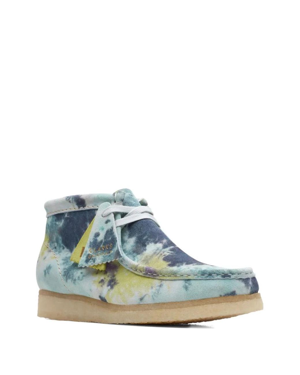 Clarks Blue Wallabee Boots