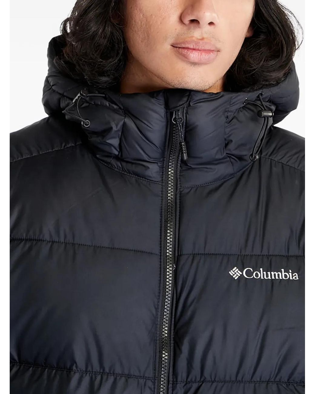 Columbia Black Pike Lake Ii Hooded Zip Jacket for men