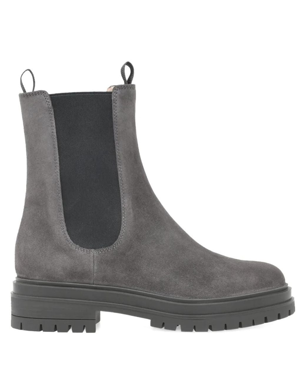 Gianvito Rossi Black Chester Boots
