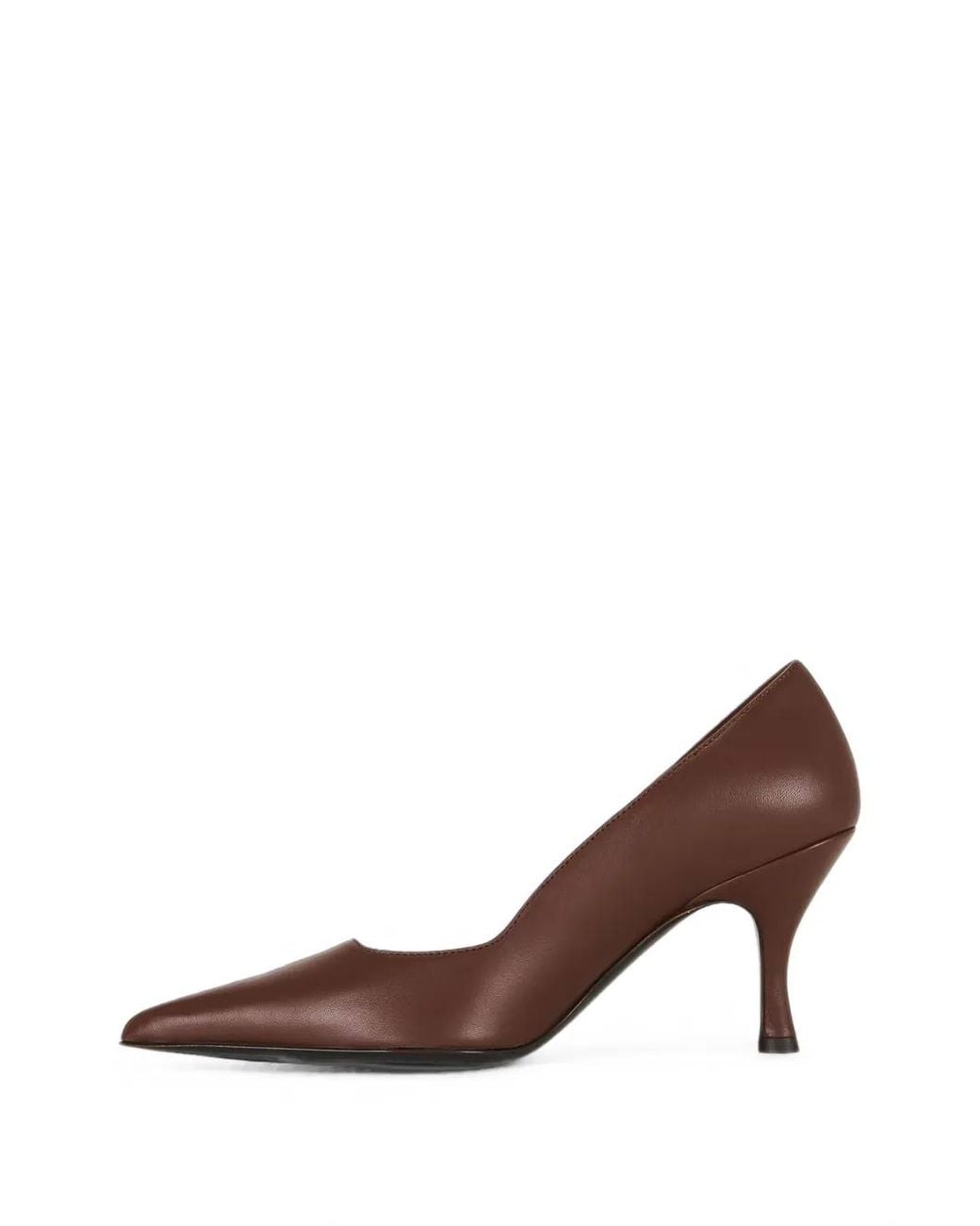 Gia Borghini Brown Monserrat Pointed-Toe Pumps