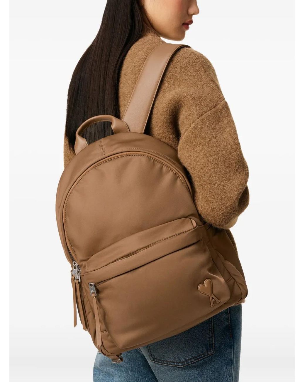AMI Brown Marcel Backpack
