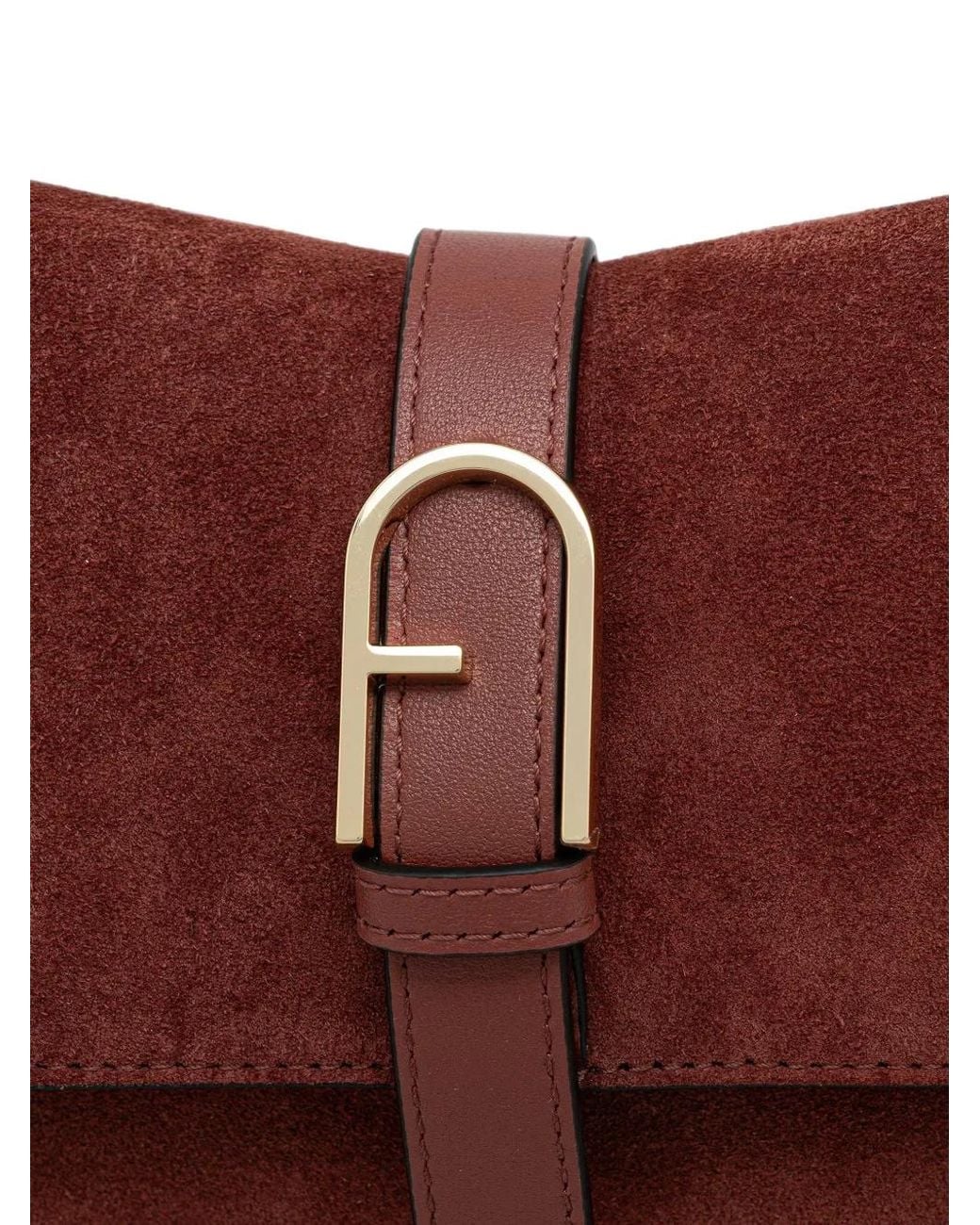 Furla Red Flow Top-Handle Mini Bag