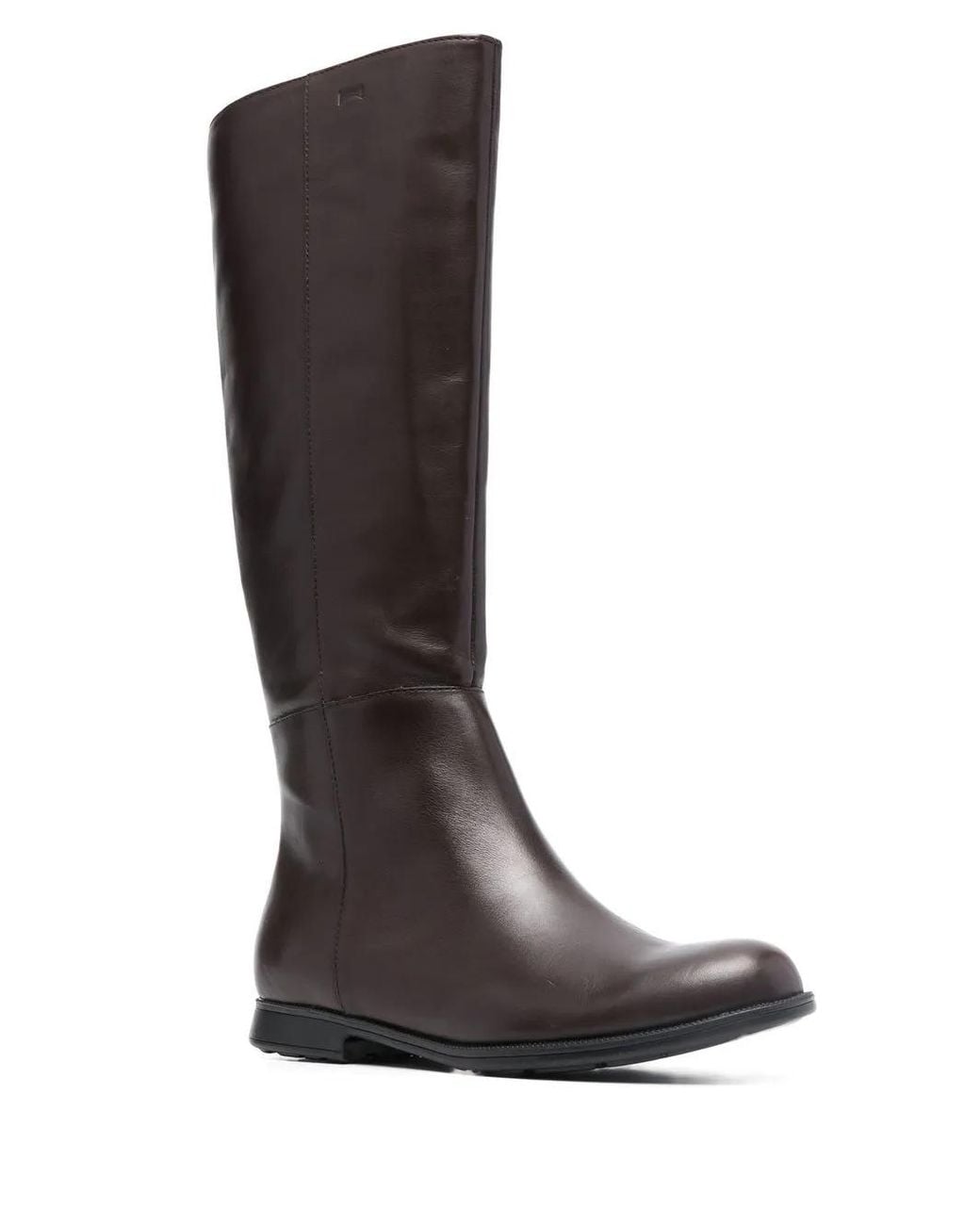 Camper Black Mil Knee-Length Boots