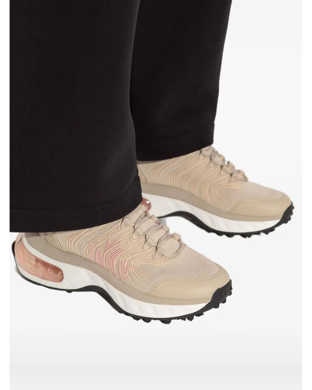DSquared² Natural Bubble Lace-Up Sneakers