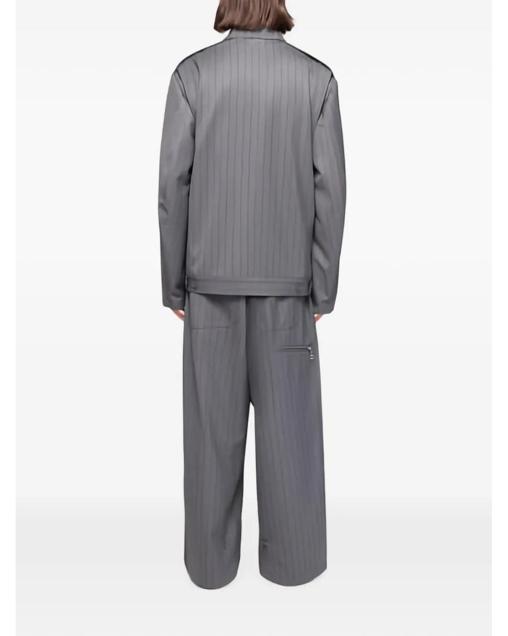 Pantalones A Rayas Diplomáticas Y-3 de hombre de color Gray