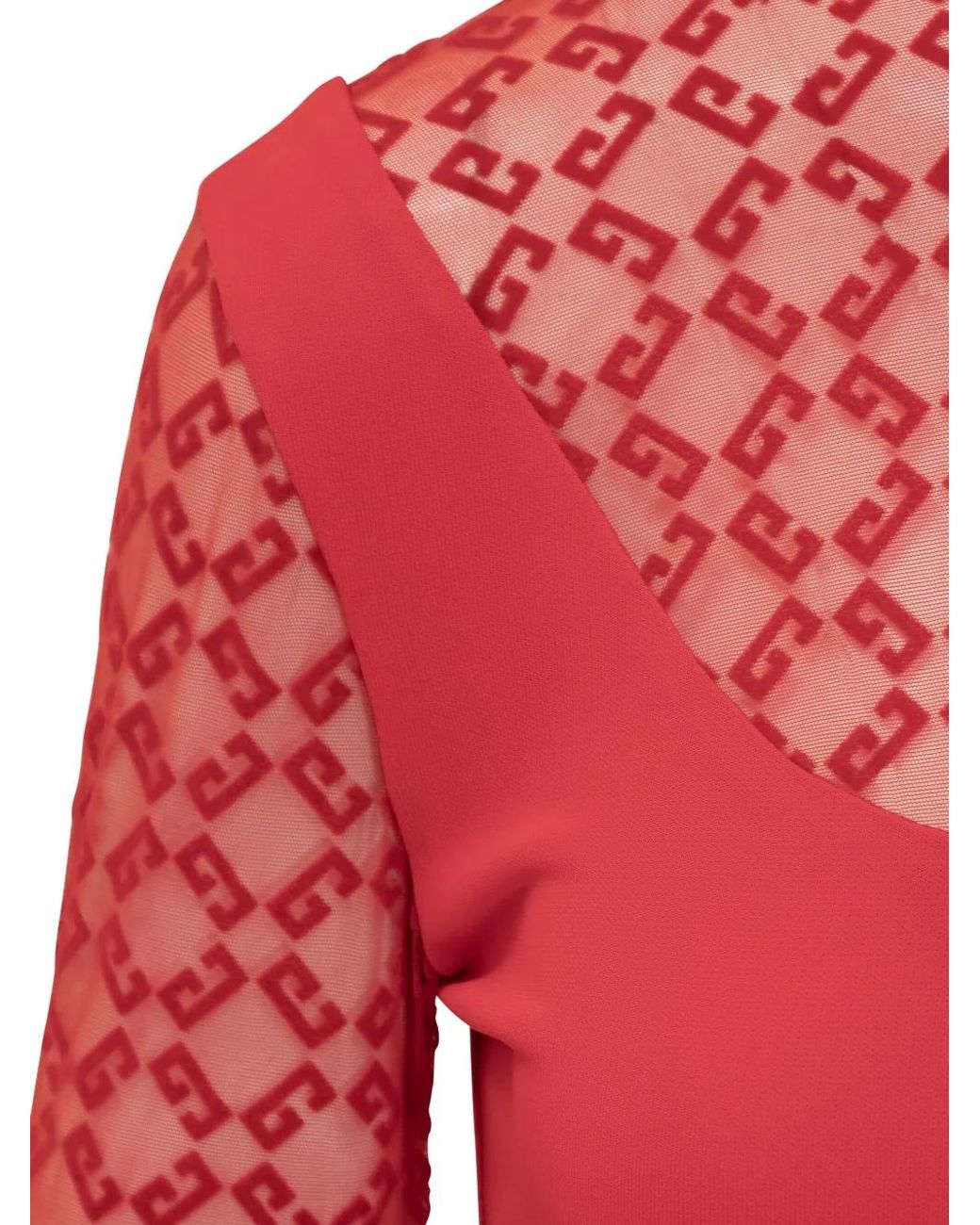 Givenchy Red Logo Top