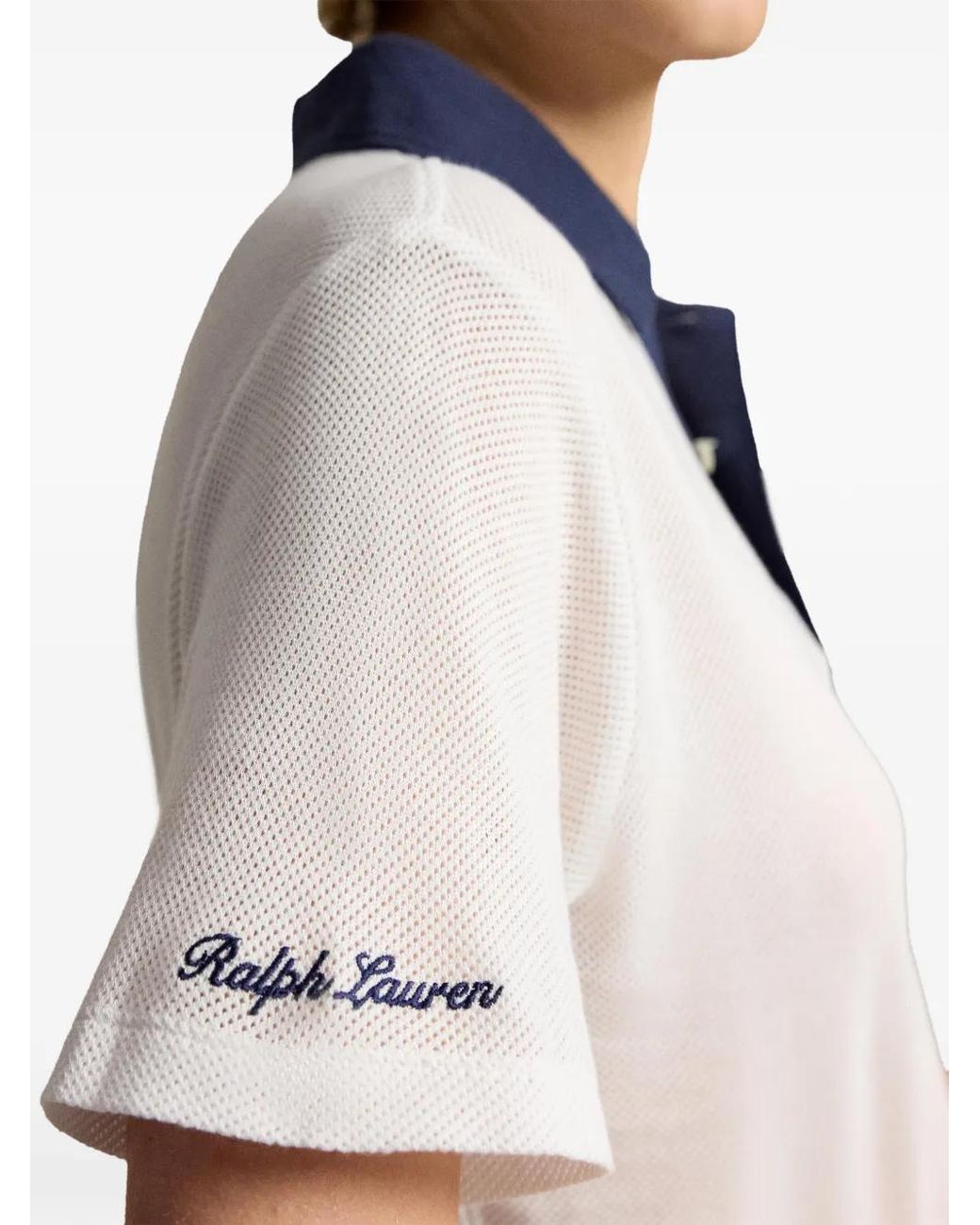 Polo Ralph Lauren White X Wimbledon Collection Embroidered-Crest Polo Shirt