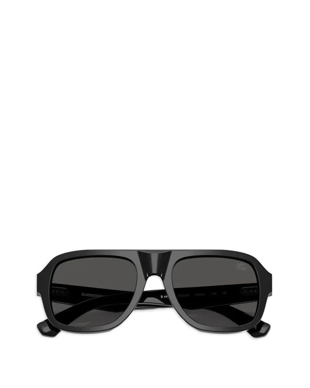 Burberry Black Pilot-Frame Sunglasses for men