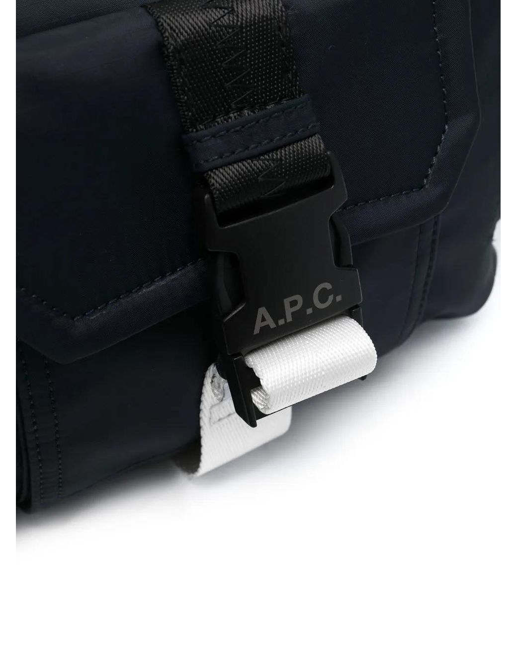 A.P.C. Treck Schoudertas Met Logo in het Blue voor heren