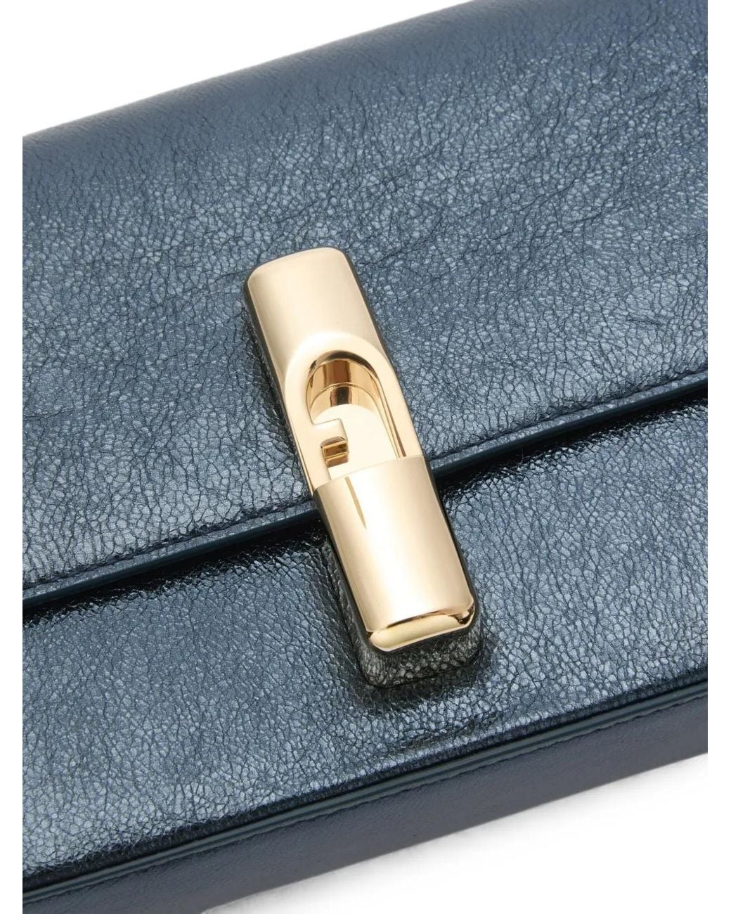 Furla Blue Iride Cross Body Bag