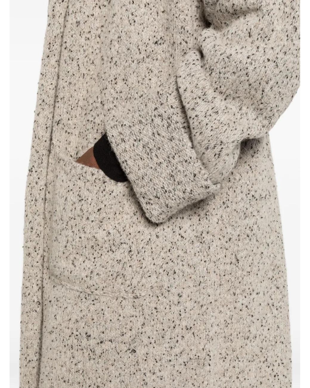 ELY ELY Gray Camilla Oversized Coat