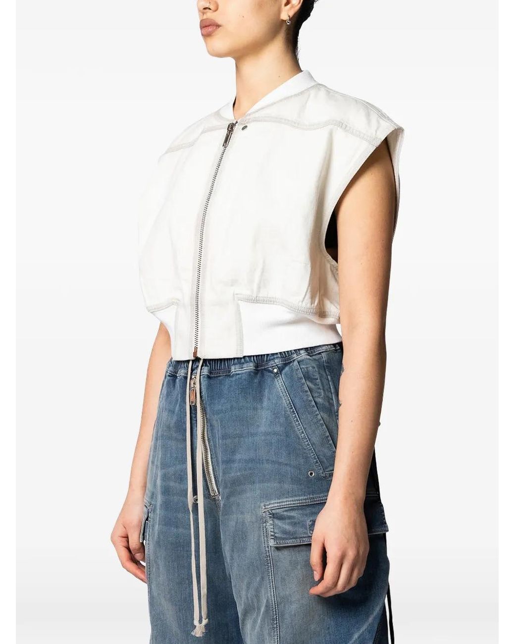 Rick Owens White Tatlin Bomber
