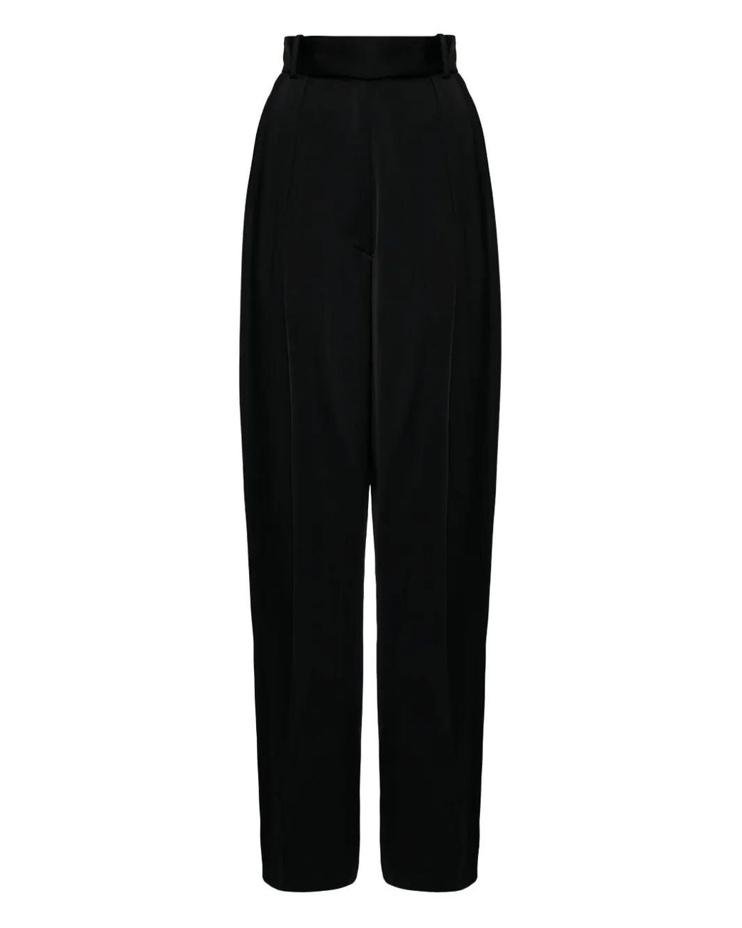 LaDoubleJ Black Brooklyn High-Waisted Trousers