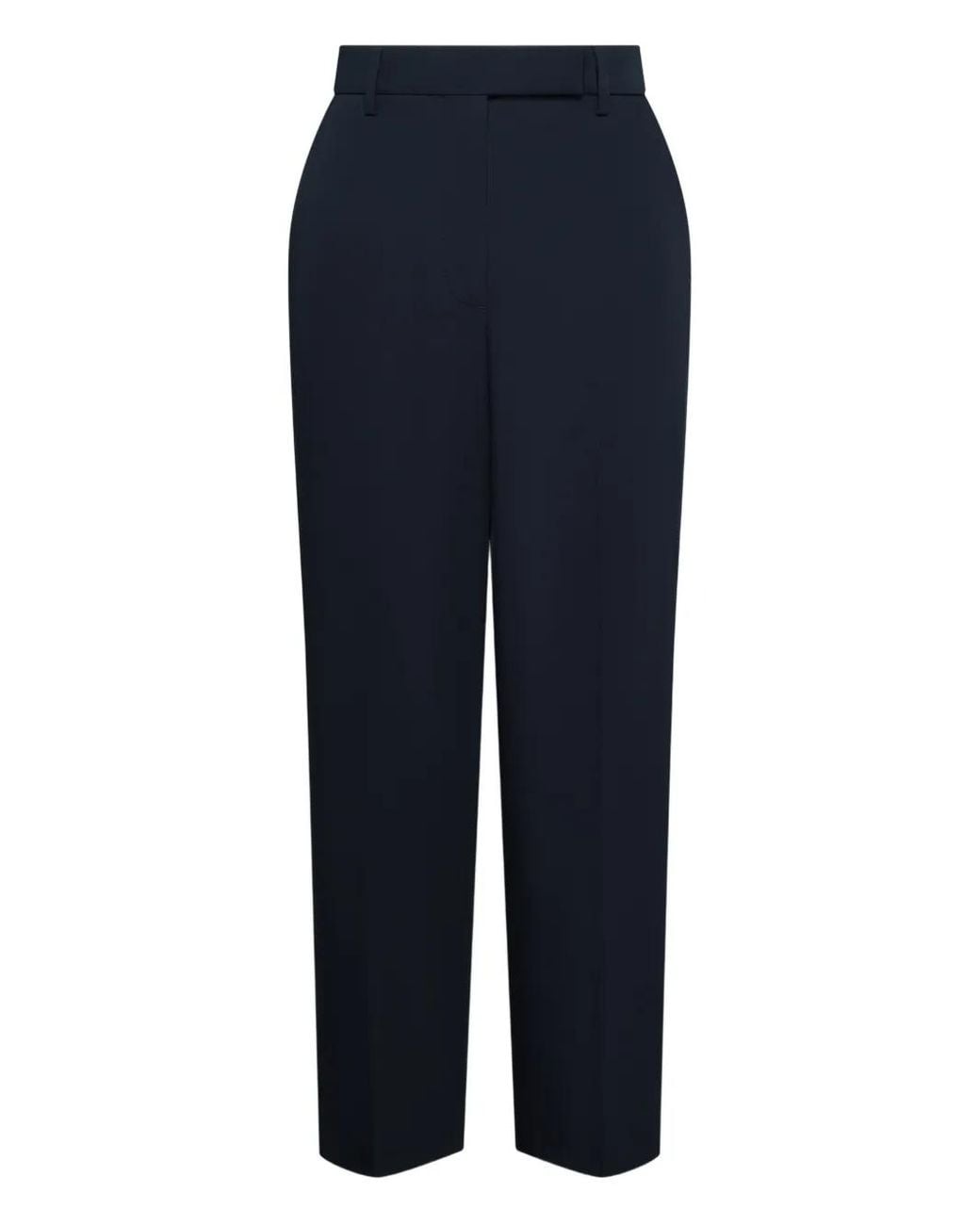 Thom Browne Blue Cotton Trouser Tape Detail